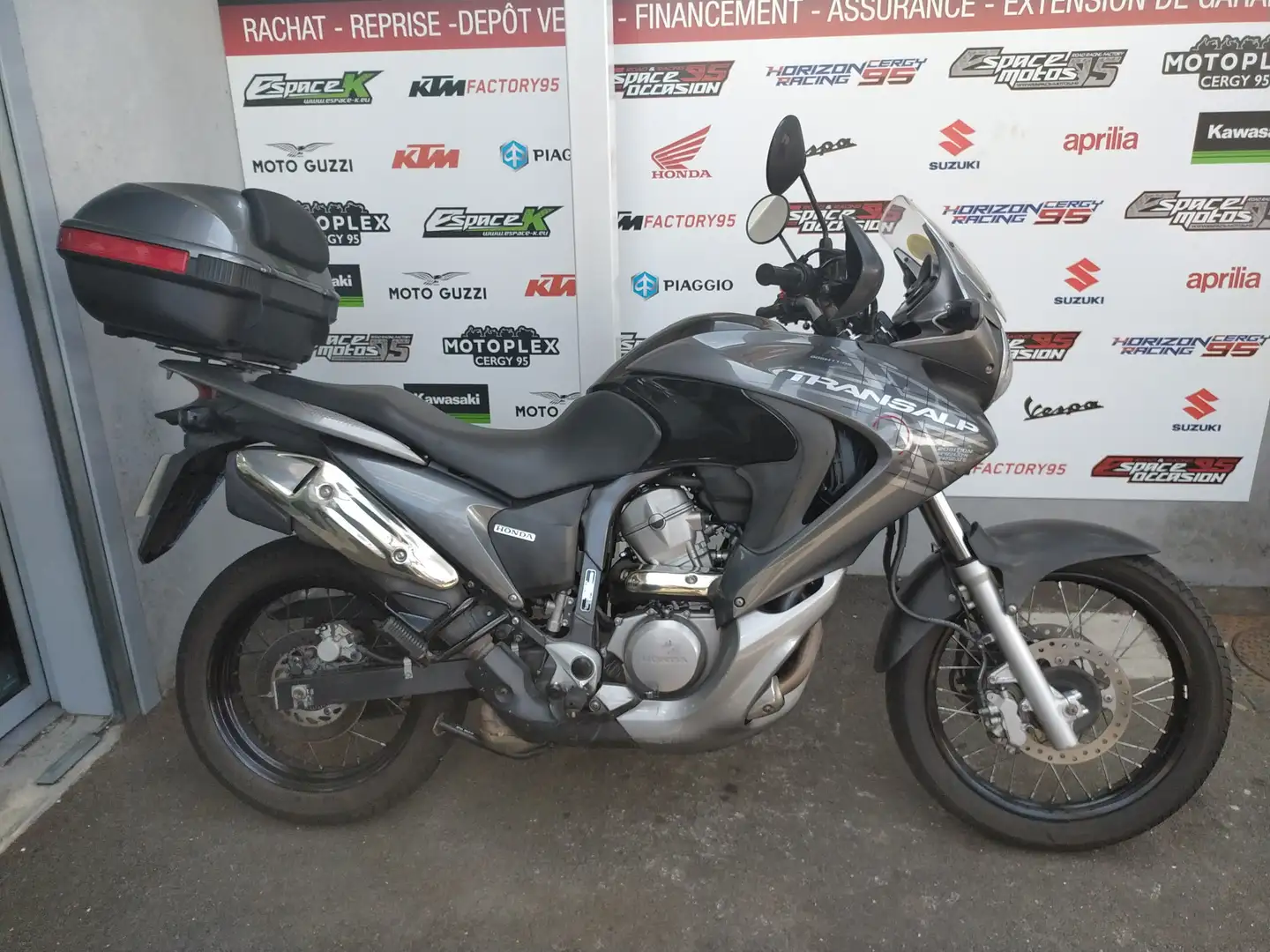 Honda Transalp Gris - 1