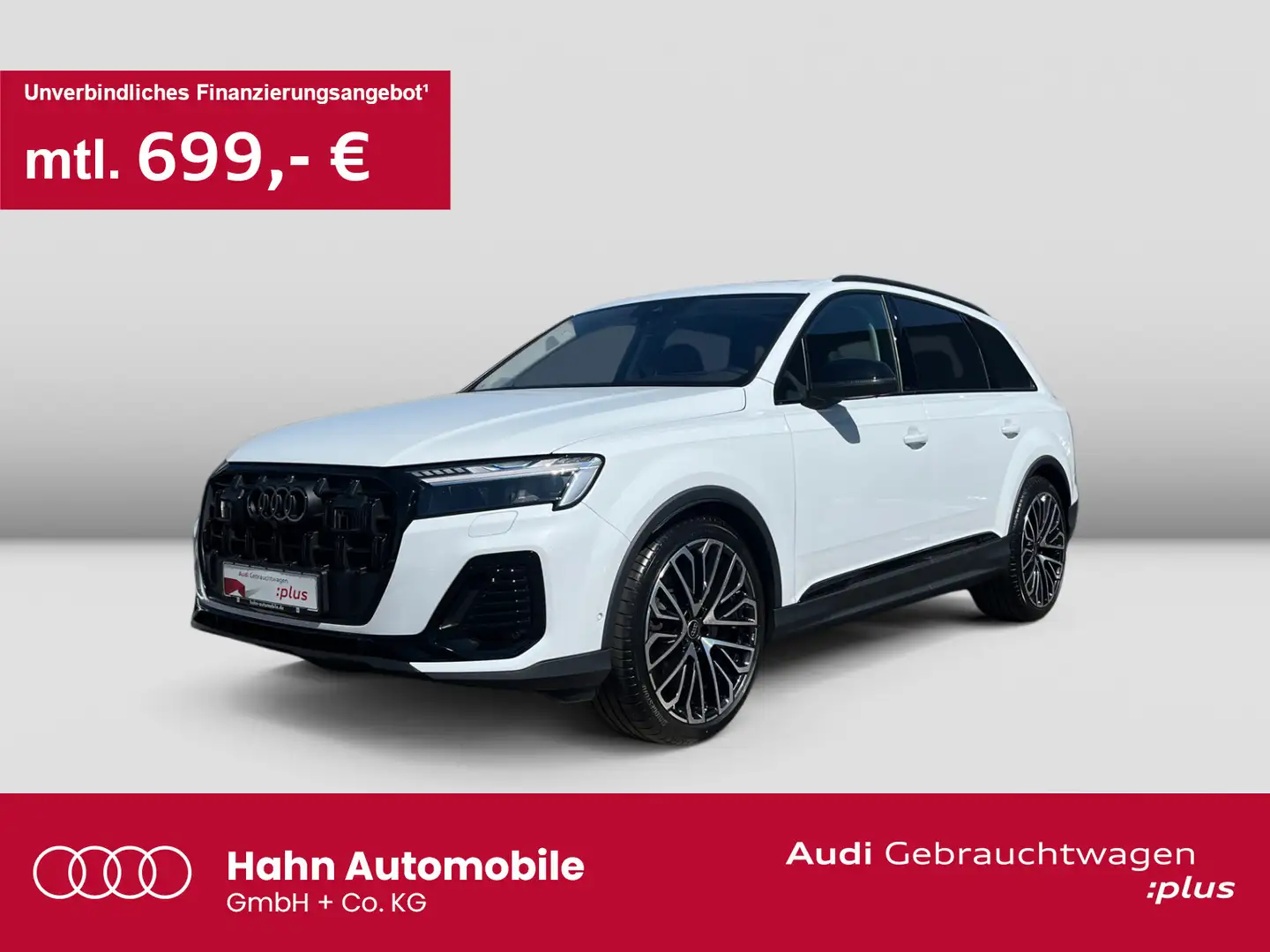 Audi Q7 50TDI qua S-Trc HUD B&O Pano 360° Matrix Virt Weiß - 1