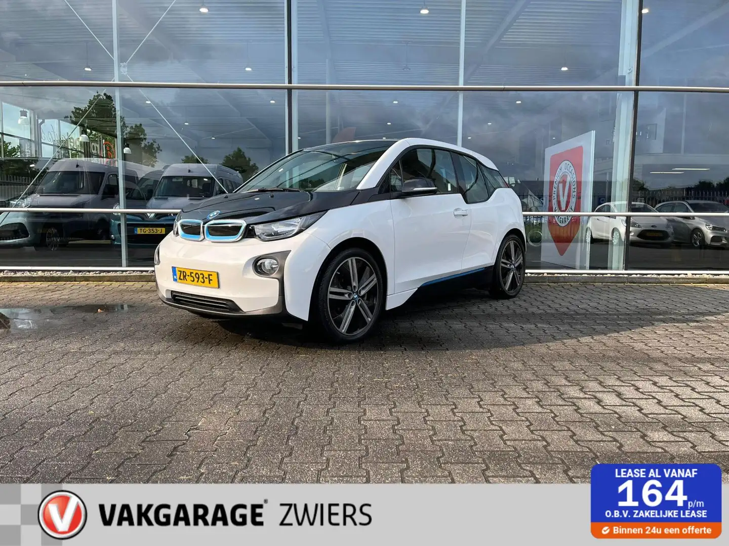 BMW i3 Basis Advance 22 kWh stoelverwarming,PDC,Navi Blanc - 1