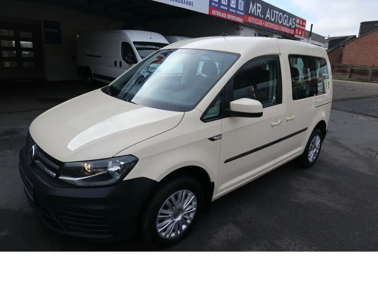 Volkswagen Caddy PKW Taxi s&s Tempo Klima Scheckheftgepf Jaune - 2