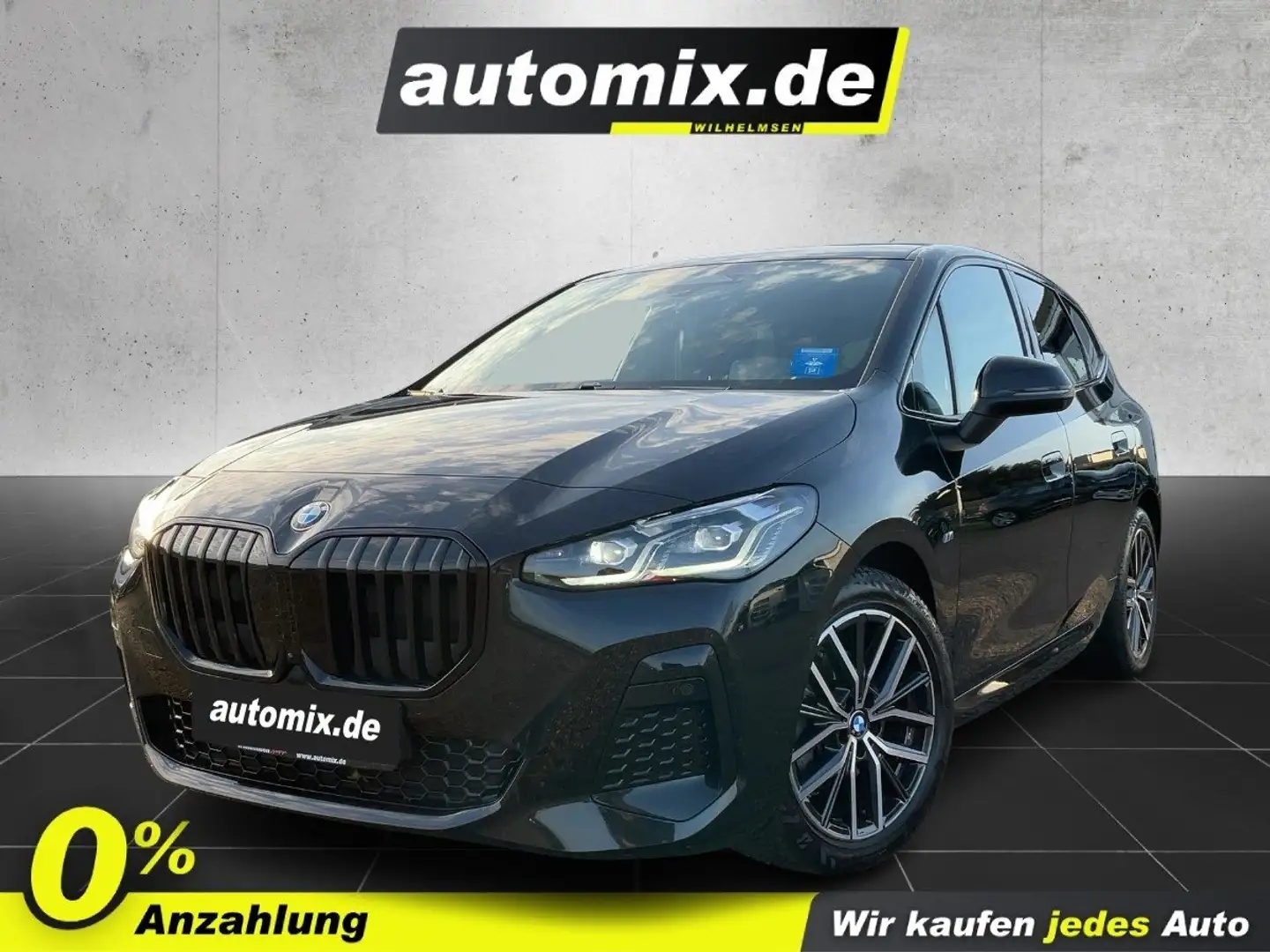 BMW 218 Active Tourer M Sport Spurhaltea Abst.tempoma Zwart - 1