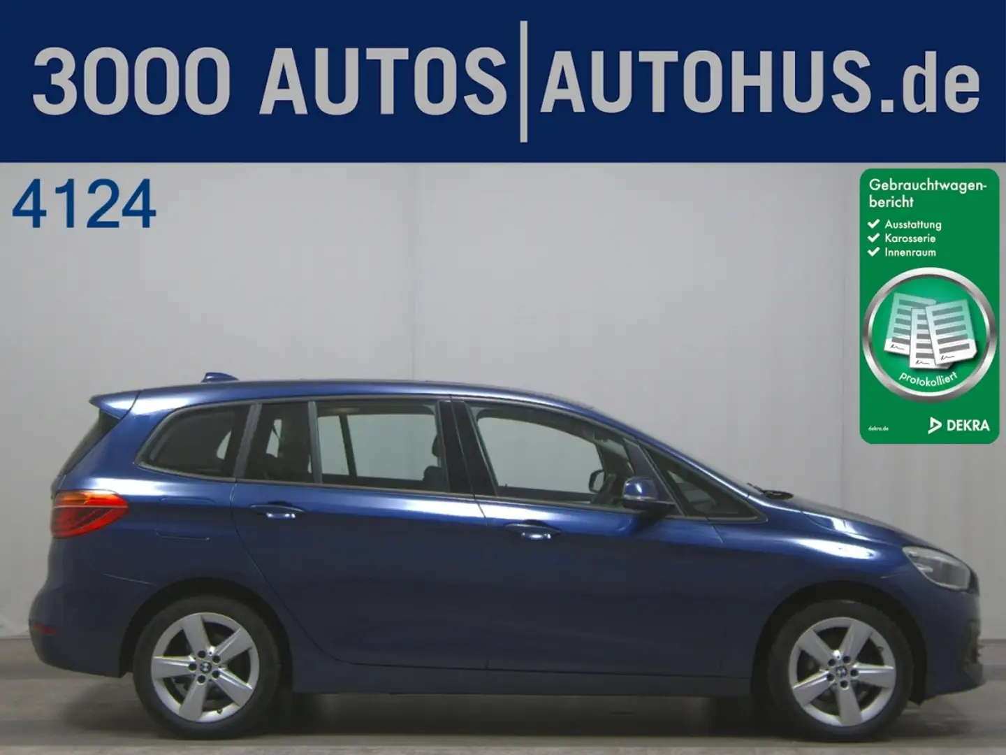 BMW 216 d Gran Tourer  Advantage HUD Navi Pano LED Albastru - 1