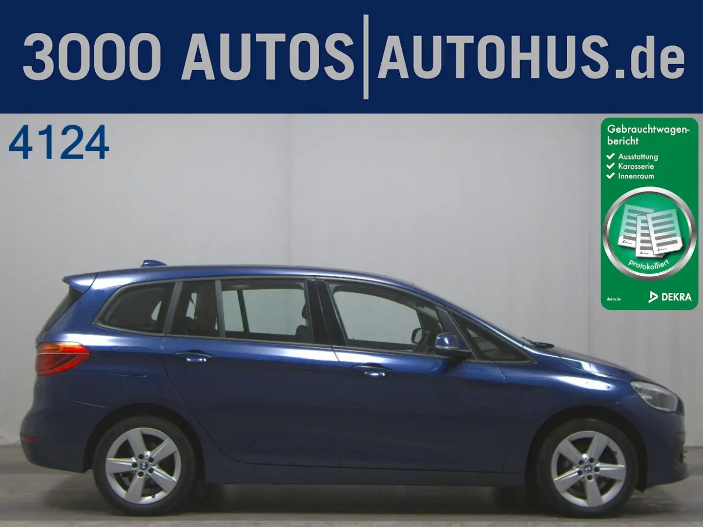 BMW 216 d Gran Tourer  Advantage HUD Navi Pano LED Blau - 1