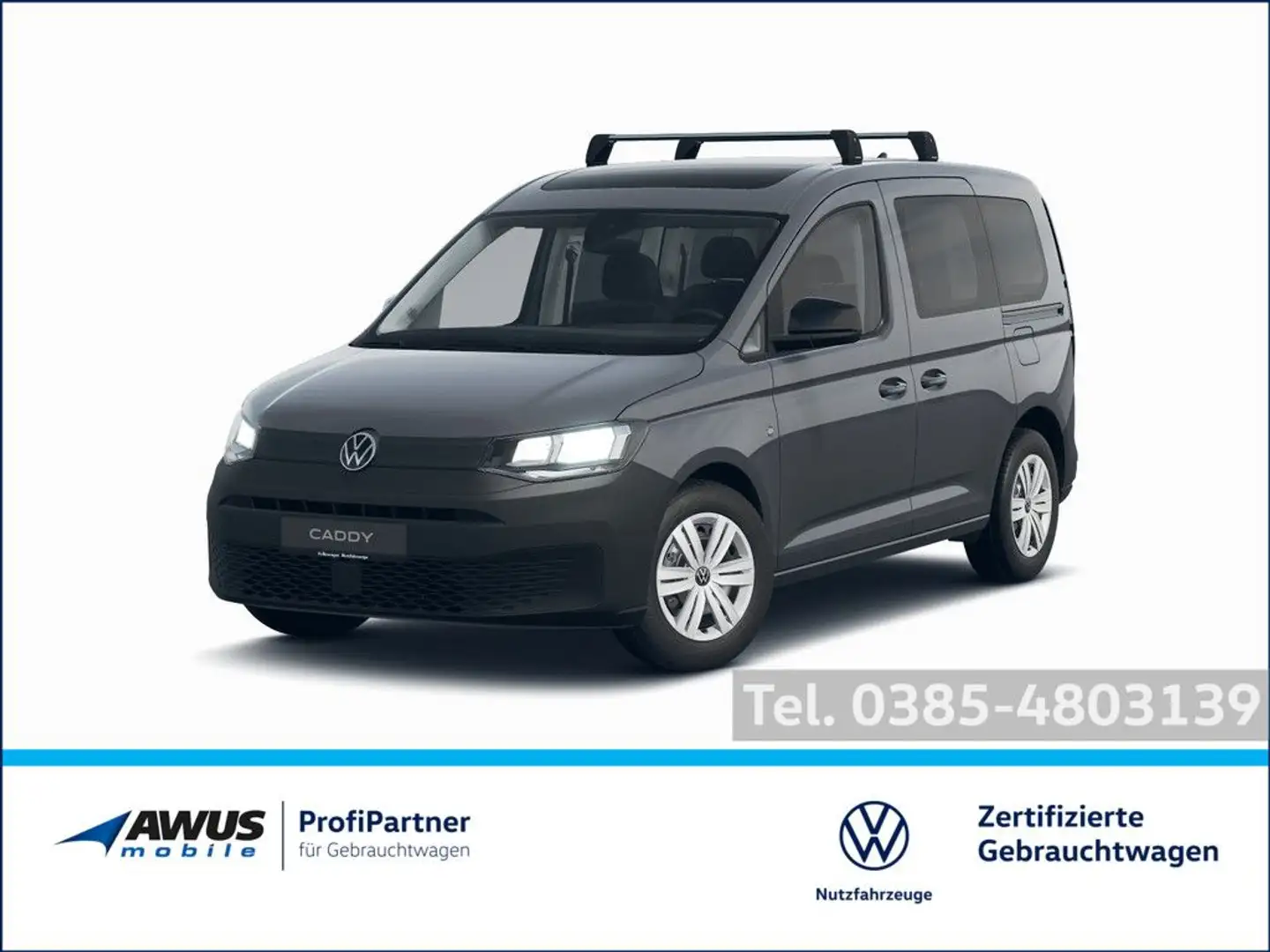 Volkswagen Caddy Kombi Basis 1.5TSI 85kW 6GS, Allwetter, PD Grau - 1