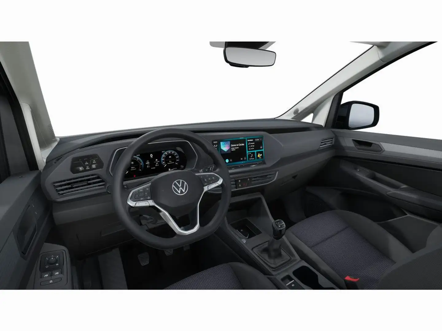 Volkswagen Caddy Kombi Basis 1.5TSI 85kW 6GS, Allwetter, PD Grau - 2