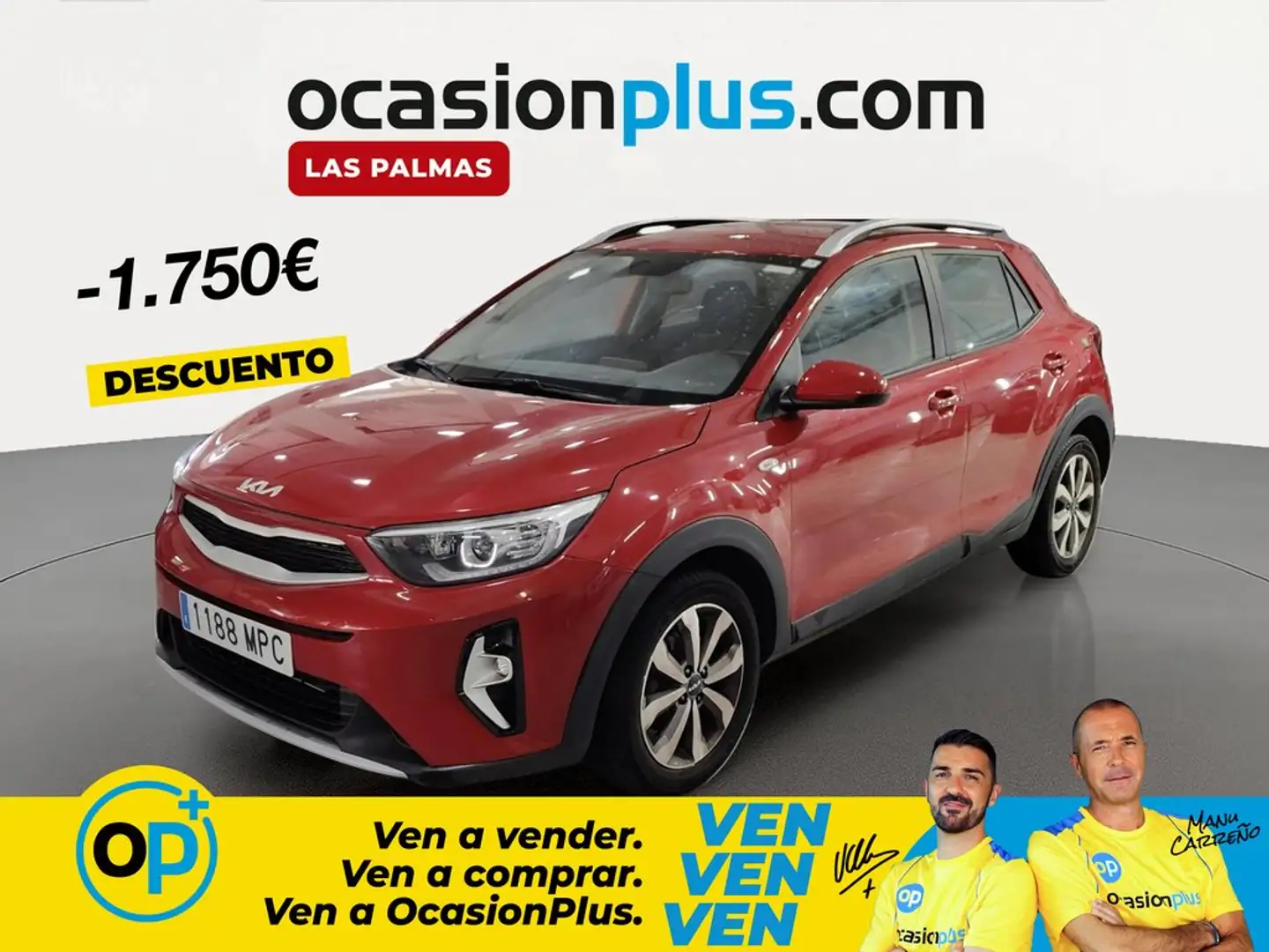 Kia Stonic 1.0 T-GDi Eco-Dynamic Concept 100 Rojo - 1