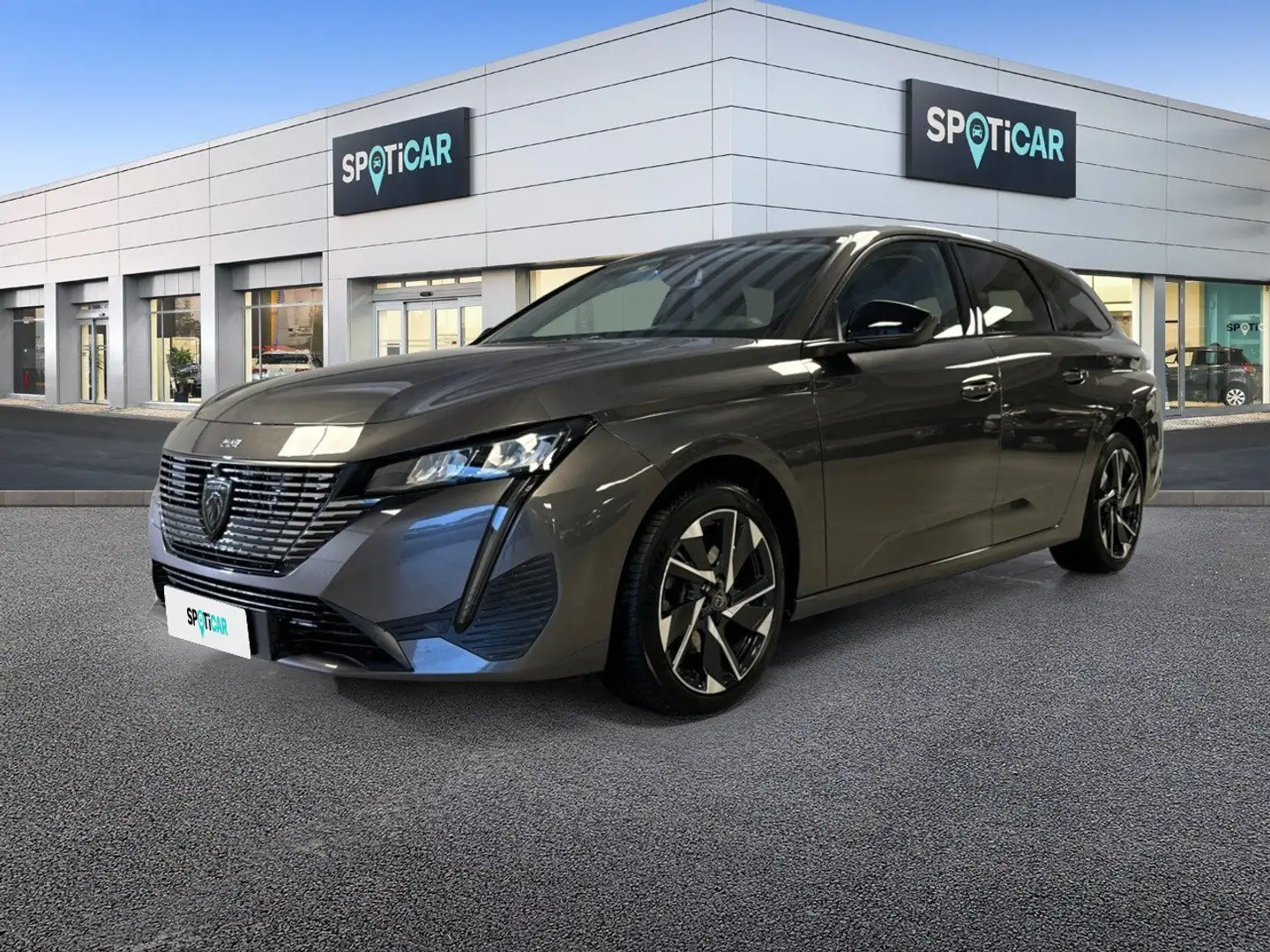 Peugeot 308 SW SW Allure Pack BlueHDi 130 EAT8 S&S Gris - 1