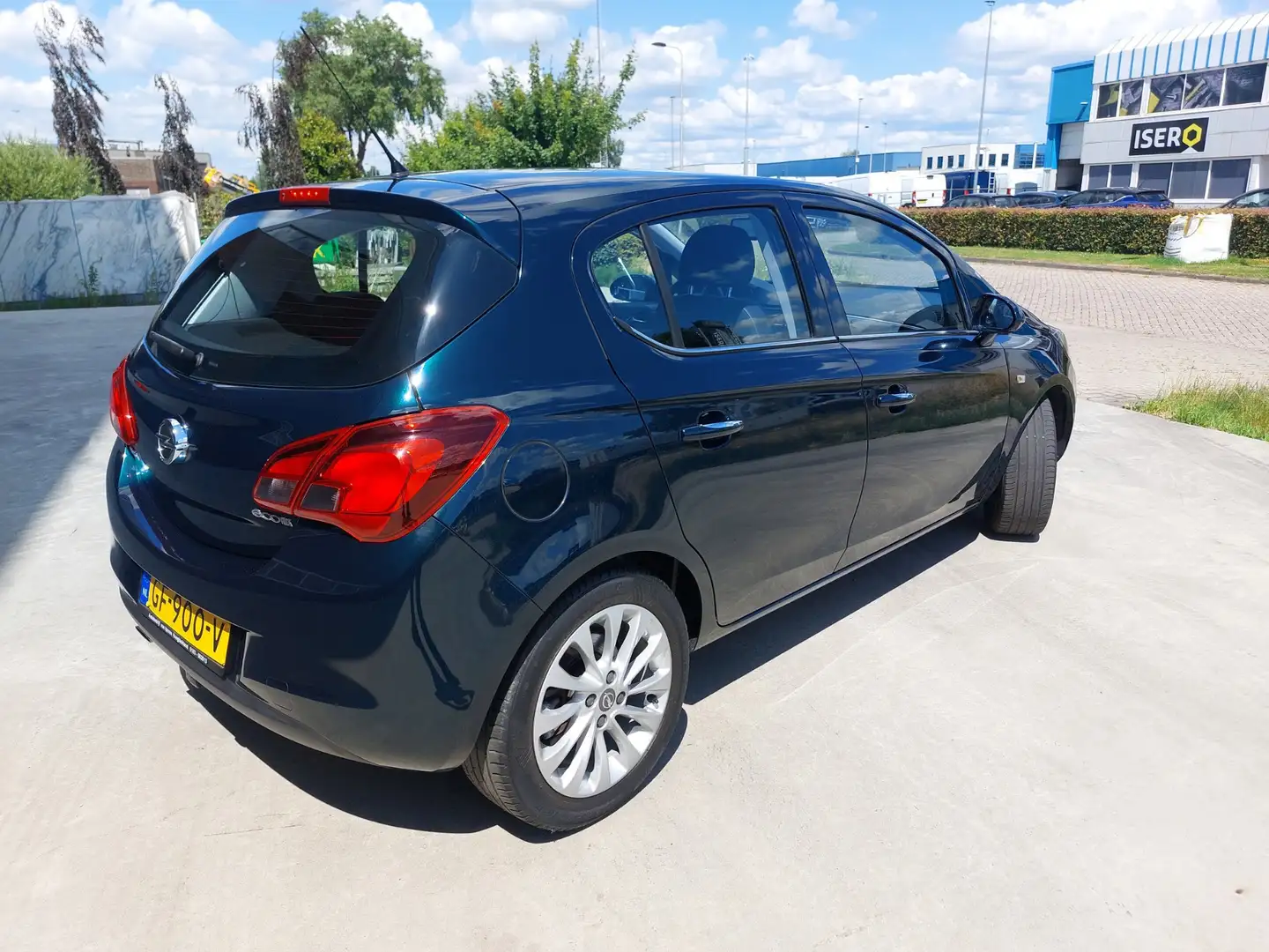 Opel Corsa 1.0 Turbo Cosmo Airco/ECC/LMV Groen - 2