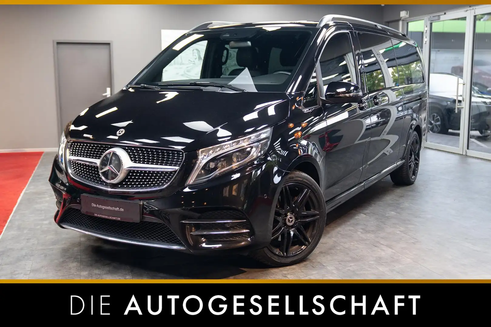 Mercedes-Benz V 300 d AMG-LINE EDITION EXTRALANG*LED*MBUX*1.HD* Schwarz - 1