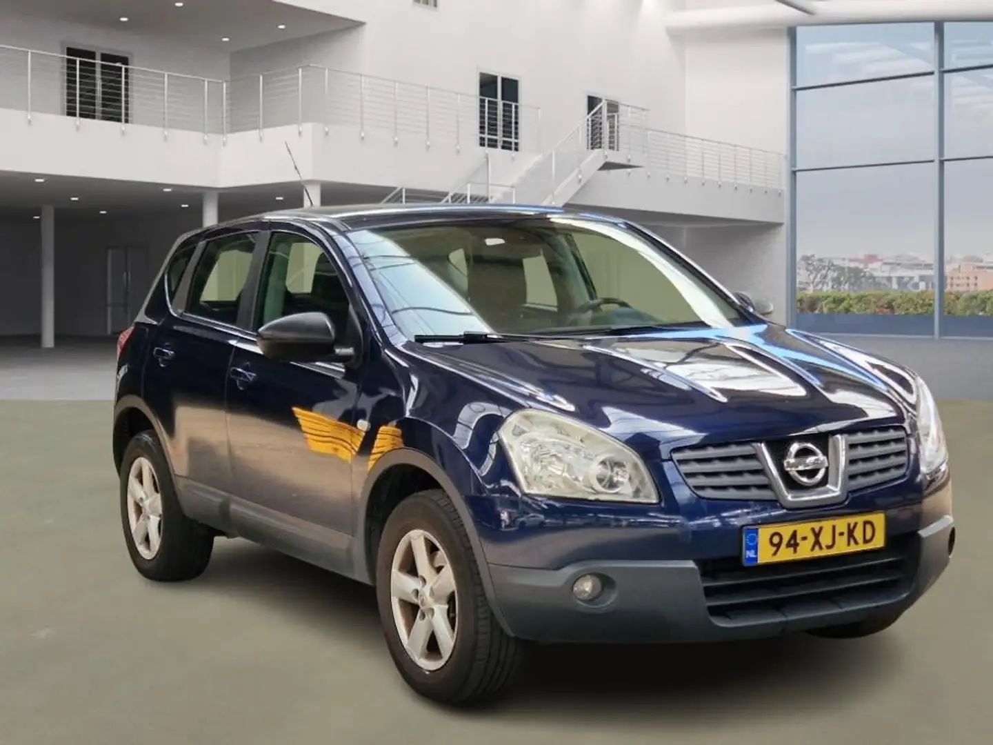 Nissan Qashqai 1.6 Acenta/airco/psensor/trekhaak/cruise/2xsleutel Blauw - 2