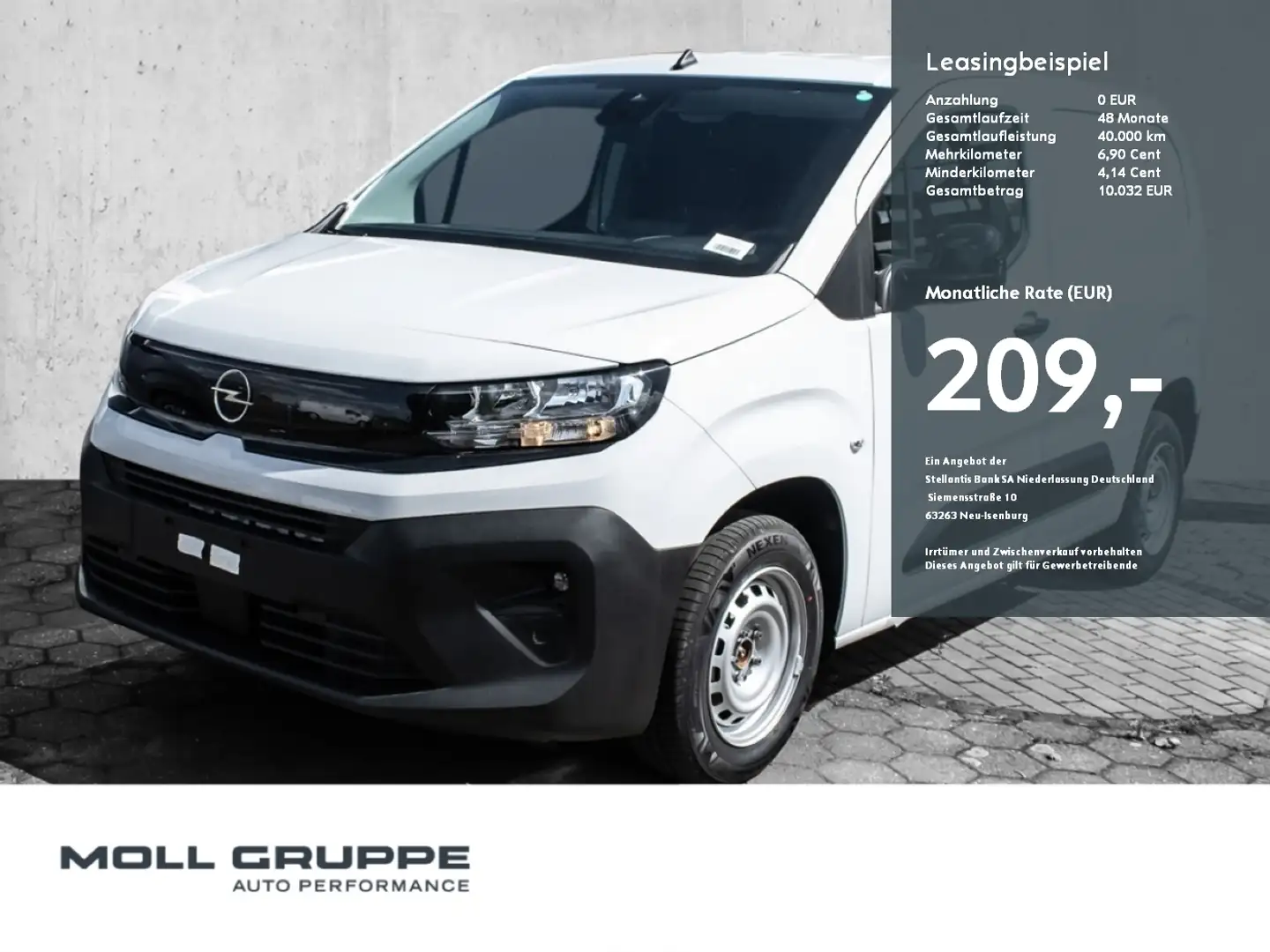 Opel Combo Cargo 1.5 Diesel sofort verfügbar *RFK*BT* Weiß - 1
