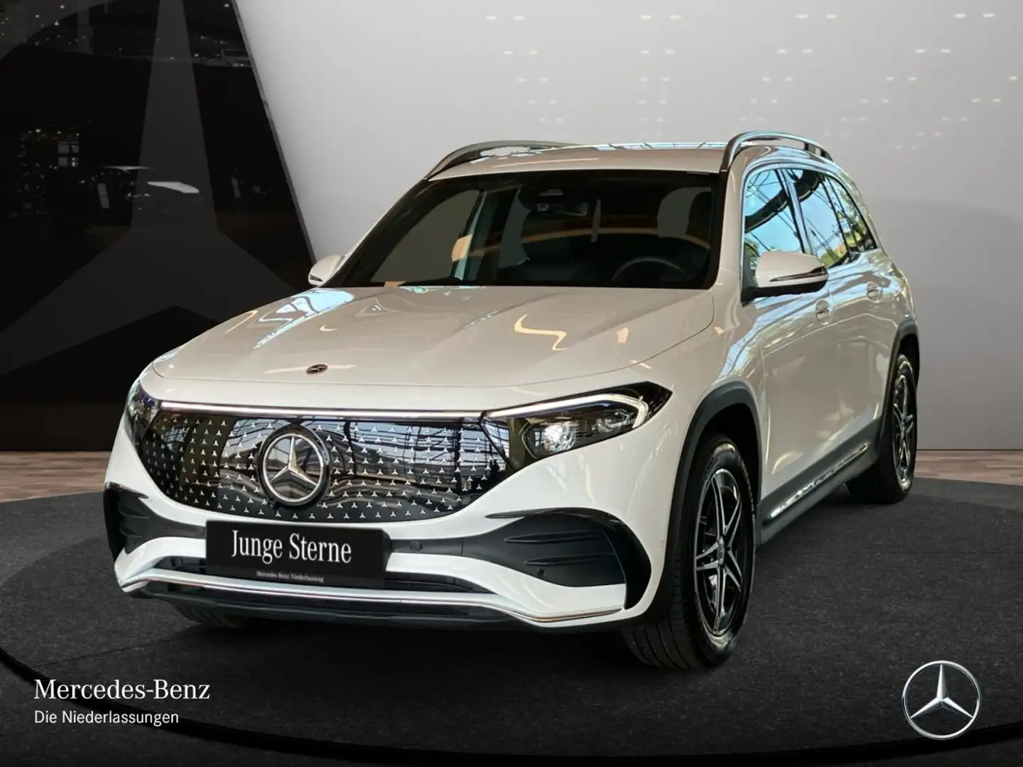 Mercedes-Benz EQB 300 4M AMG+PREMIUM+360+MEMORY+BURMESTER+HUD Blanc - 2