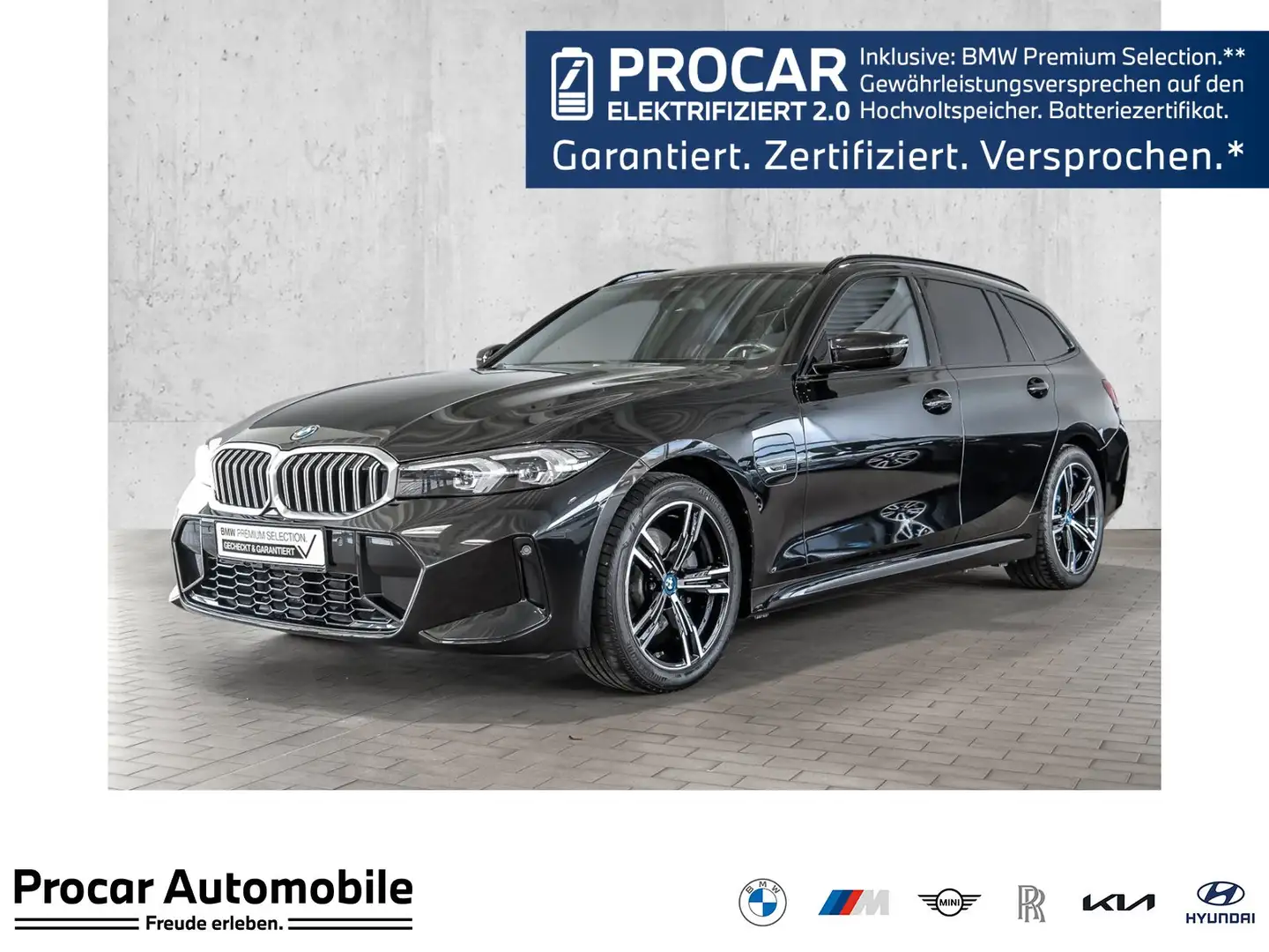 BMW 320 e Touring MSport Widescreen Display PDC LED Schwarz - 1