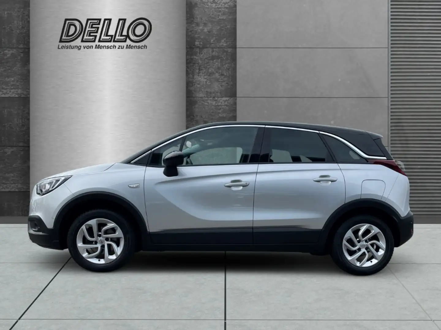 Opel Crossland X Innovation Automatik Navi AHK abn. LenkradHZG Appl Silber - 2