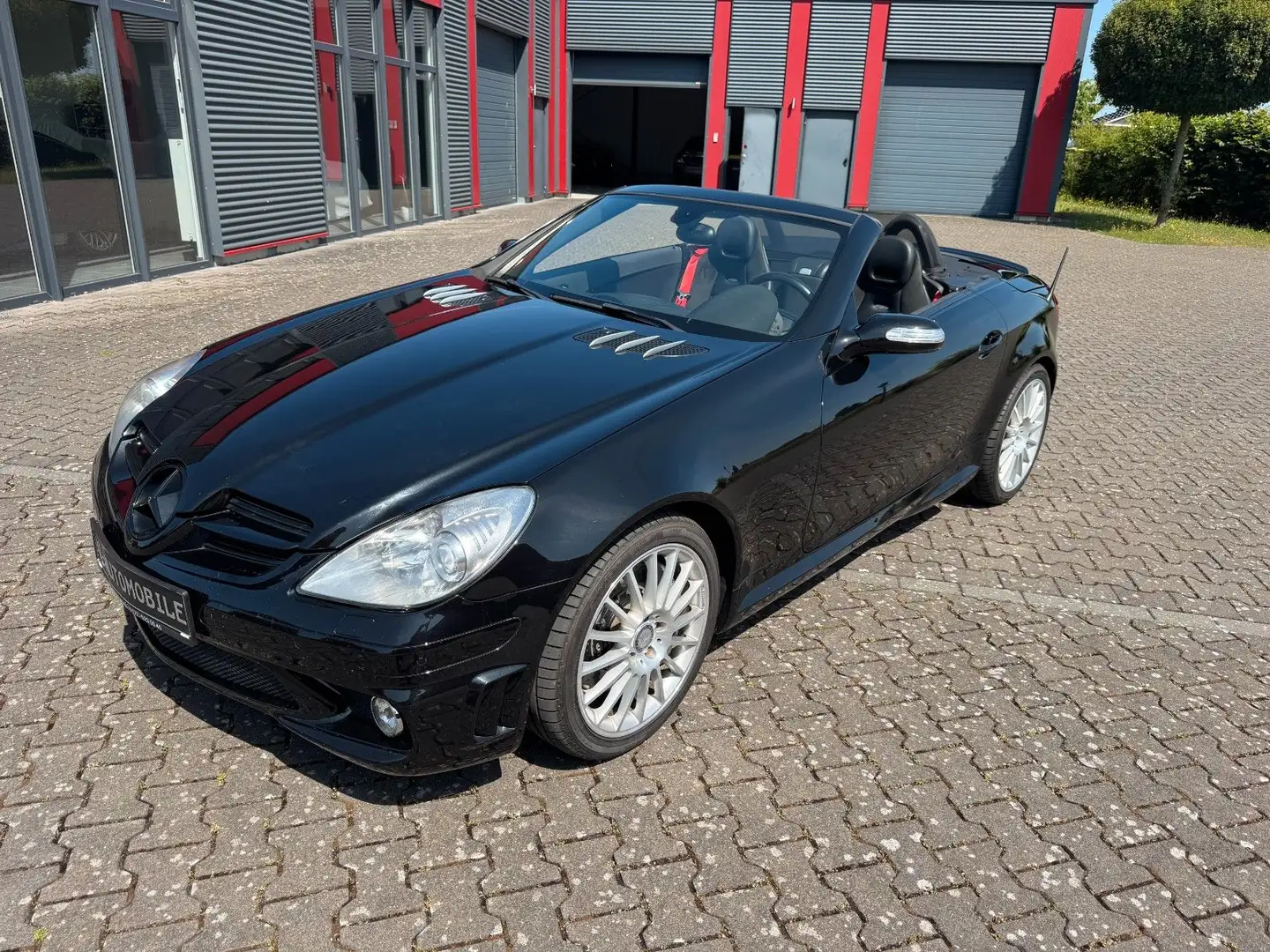 Mercedes-Benz SLK 55 AMG Sound Leder Nappa Airscarf Noir - 1