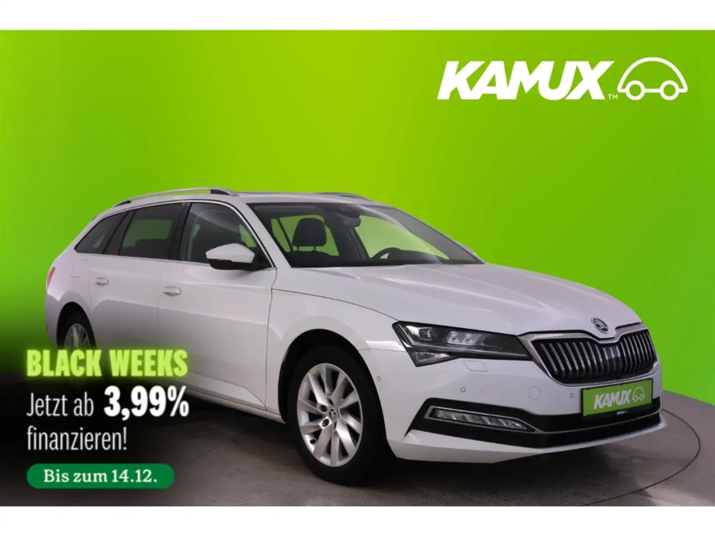 Skoda Superb 1.5TSI Combi DSG Style+LED+NAVI+PANO+AHK Blanco - 1