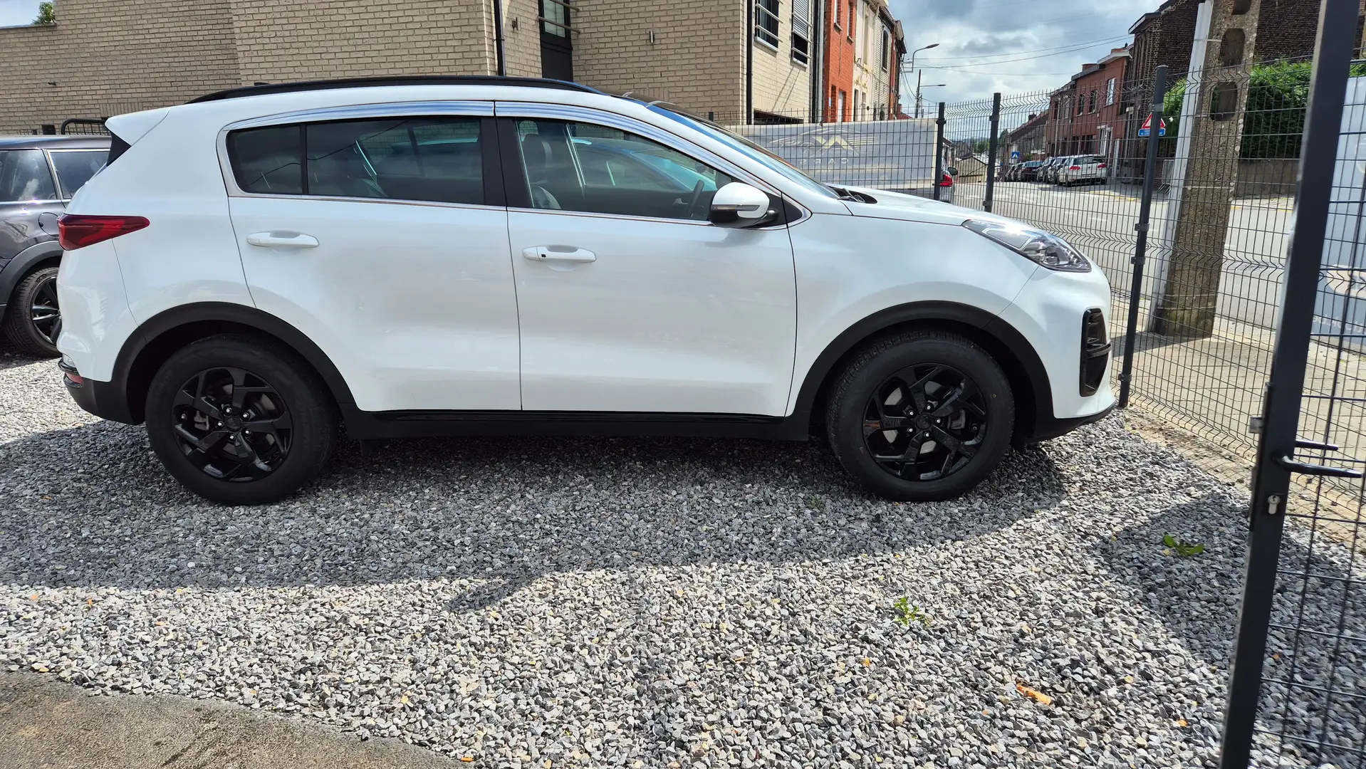 Kia Sportage 1.6T Black Edition DCT GPS cuir CarPlay automat Blanc - 1
