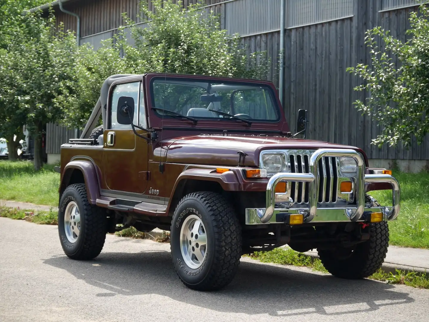 Jeep Wrangler YJ "Laredo", orig. 39000km, Erstlack, Rojo - 2