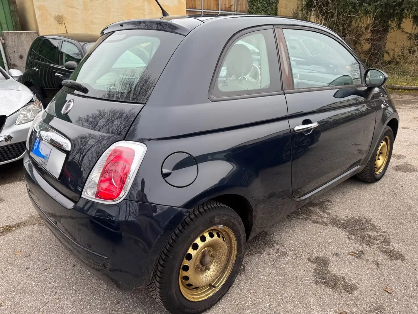 Fiat 500 Pop Blau - 2