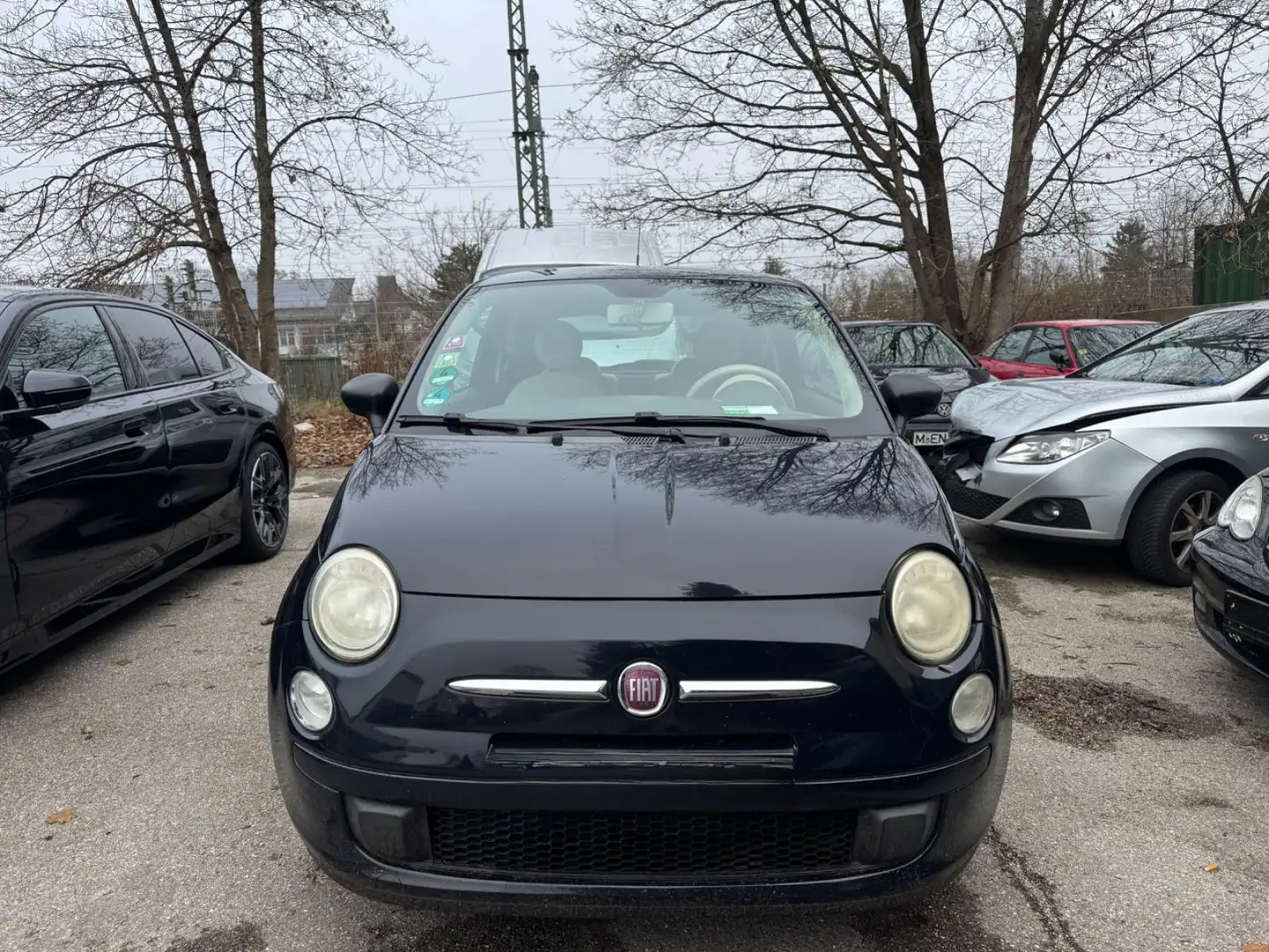 Fiat 500 Pop Blau - 1