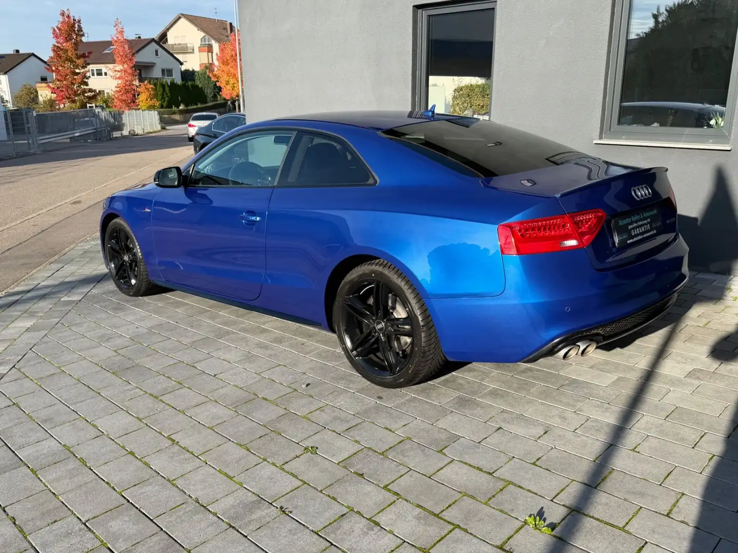 Audi A5 Coupe 2.0 TDI  quattro Automatik/S-line Blau - 2