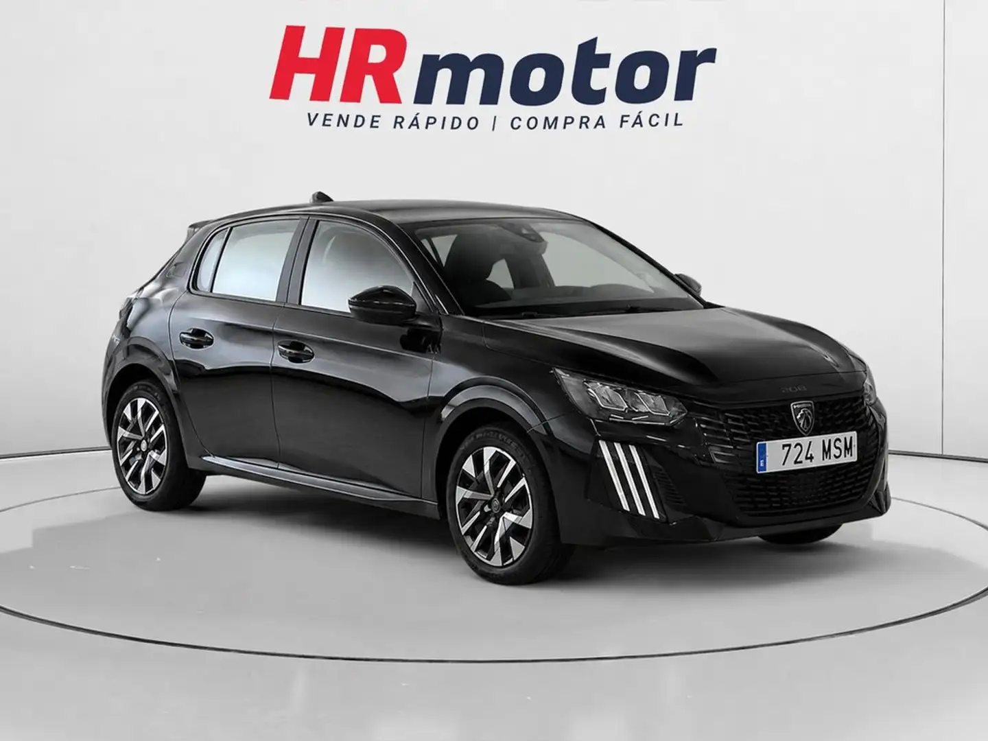 Peugeot 208 1.2 Puretech S&S Active 100 Negro - 1
