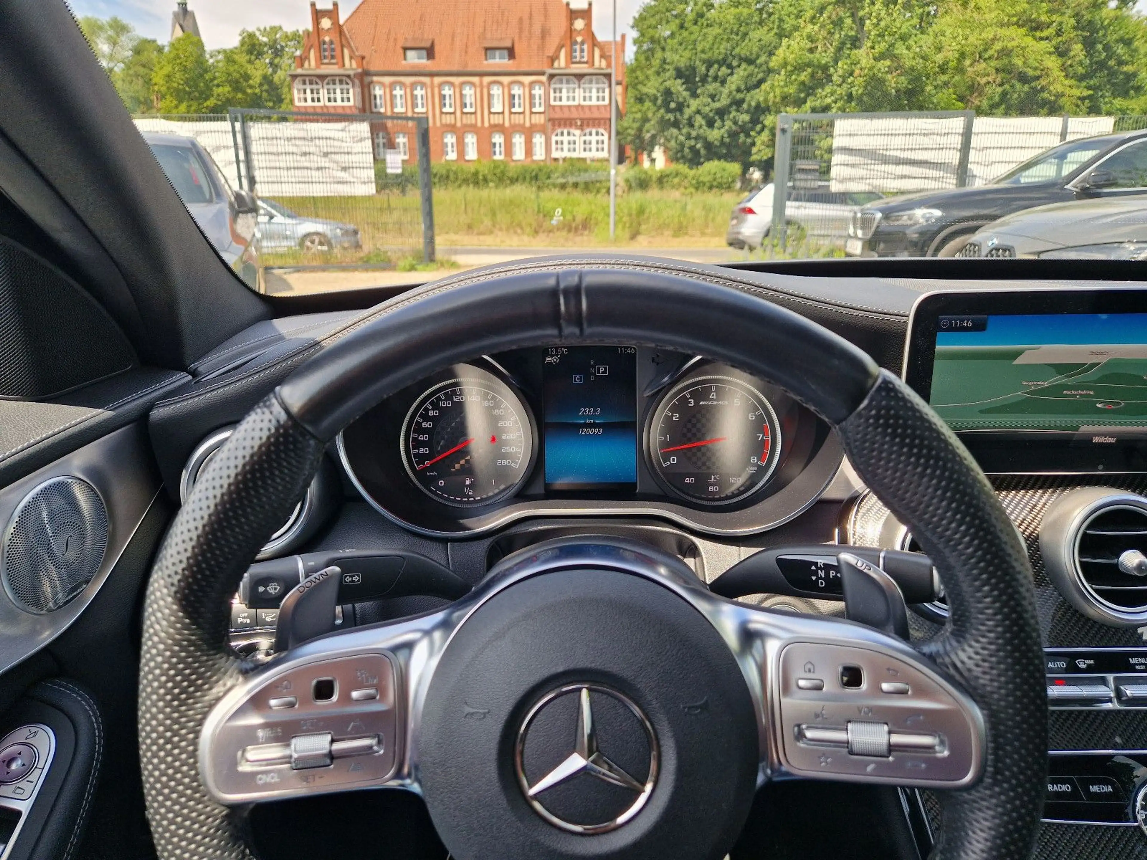 Mercedes-Benz C 43 AMG 4Matic PANO HUD BURMESTER ACC — photo 11