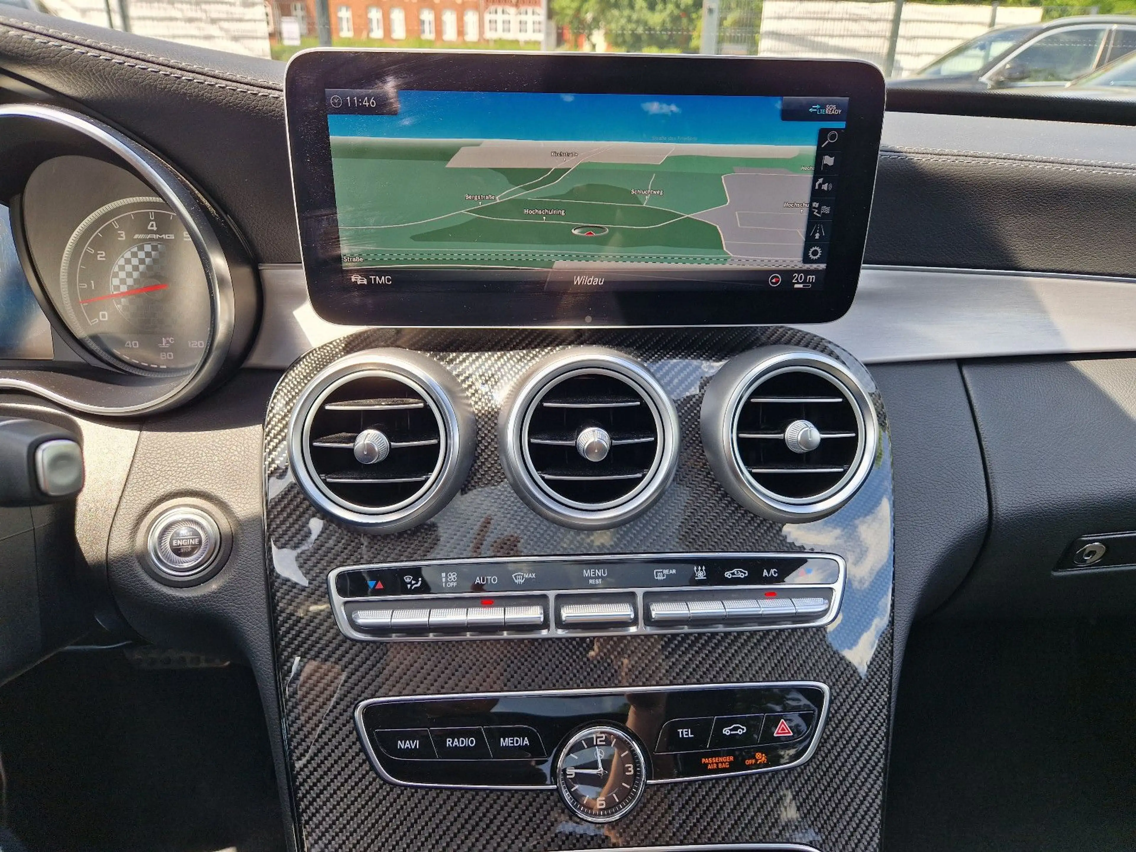 Mercedes-Benz C 43 AMG 4Matic PANO HUD BURMESTER ACC — photo 12