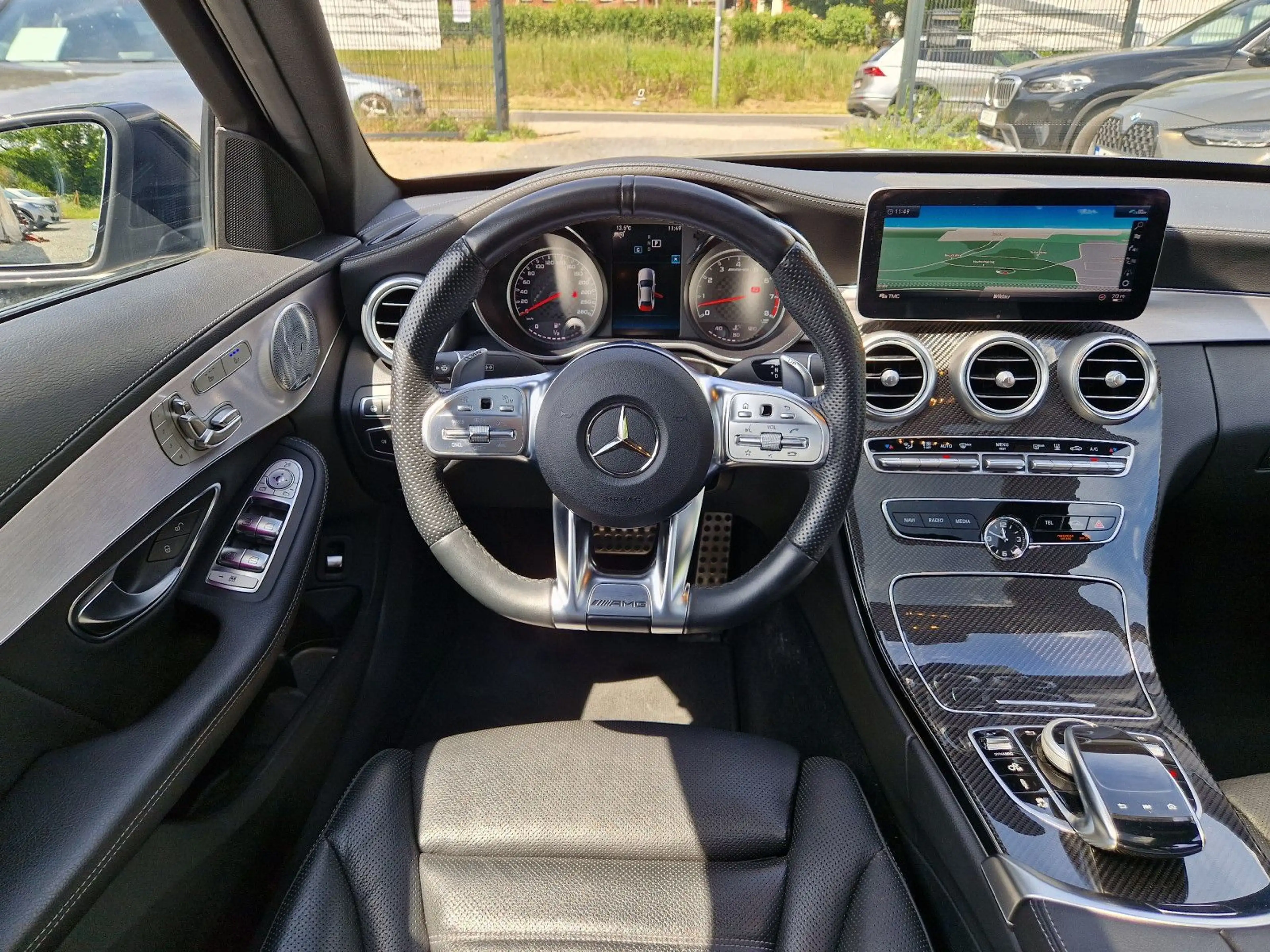 Mercedes-Benz C 43 AMG 4Matic PANO HUD BURMESTER ACC — photo 10