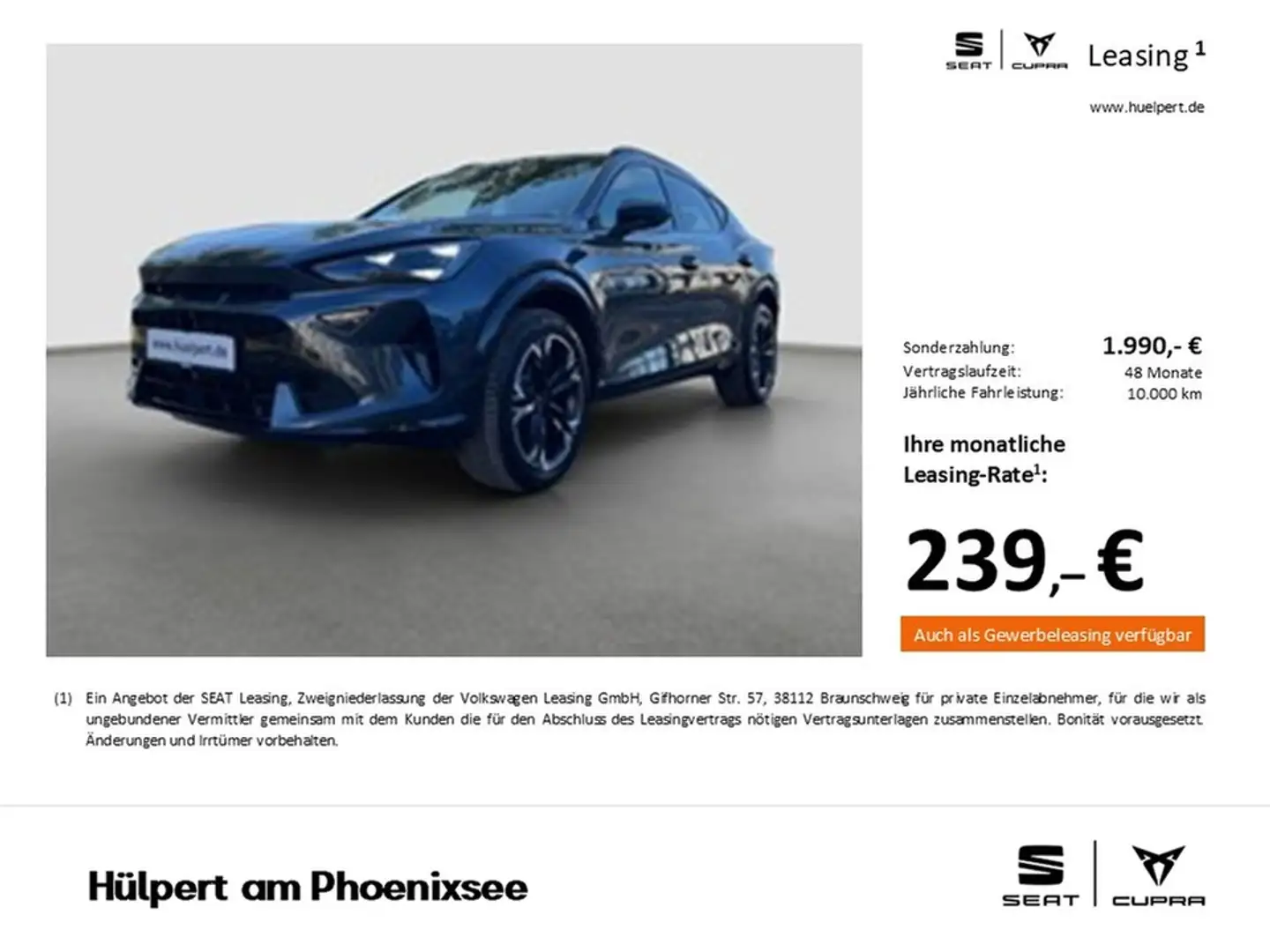 CUPRA Formentor 1.5 eTSI NEUES MODELL CAM LM18 EKLAPPE NAVI Grijs - 1