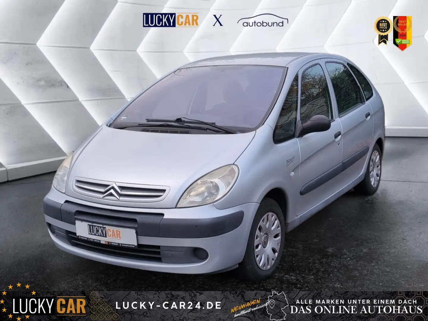 Citroen Xsara Picasso 1.8 KLIMAAUTOMATIK//GARANTIE//TÜV!NEU! 85 kW (1... Šedá - 1