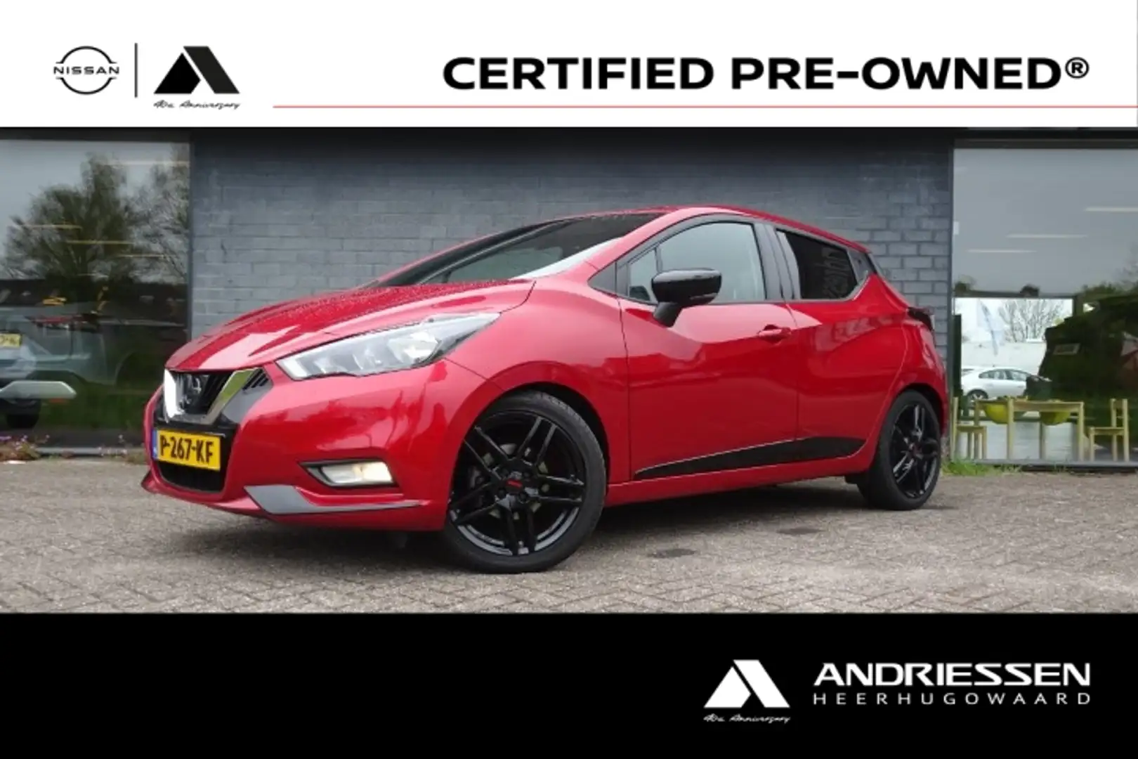 Nissan Micra 1.0 IG-T 92pk N-Design [Dealeronderhouden + Carpla Rood - 1