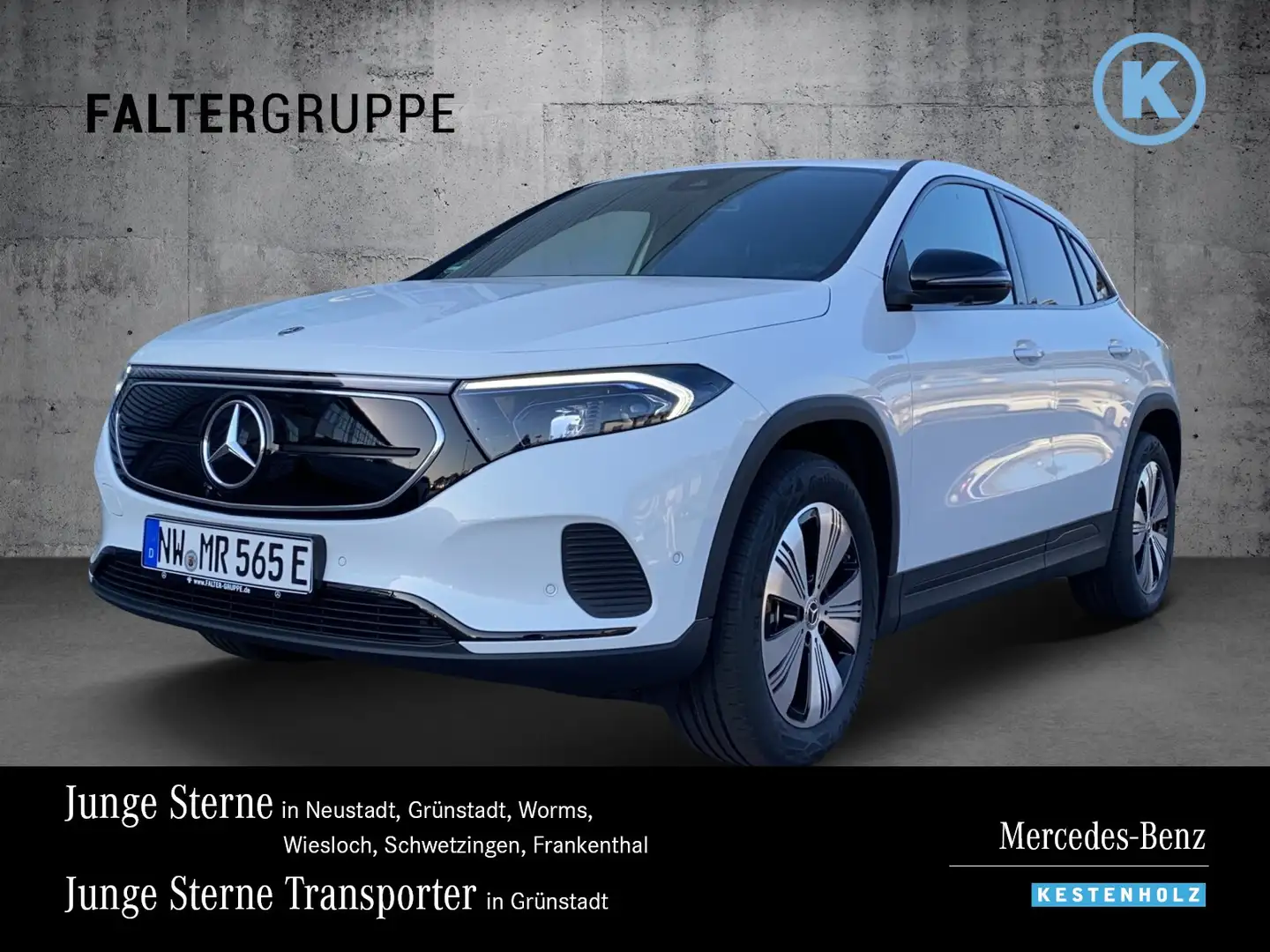 Mercedes-Benz EQA 250 EQA 250+ PROGRESSIVE+NIGHT+360°+SOUND+KEYL+EASYP Белый - 1