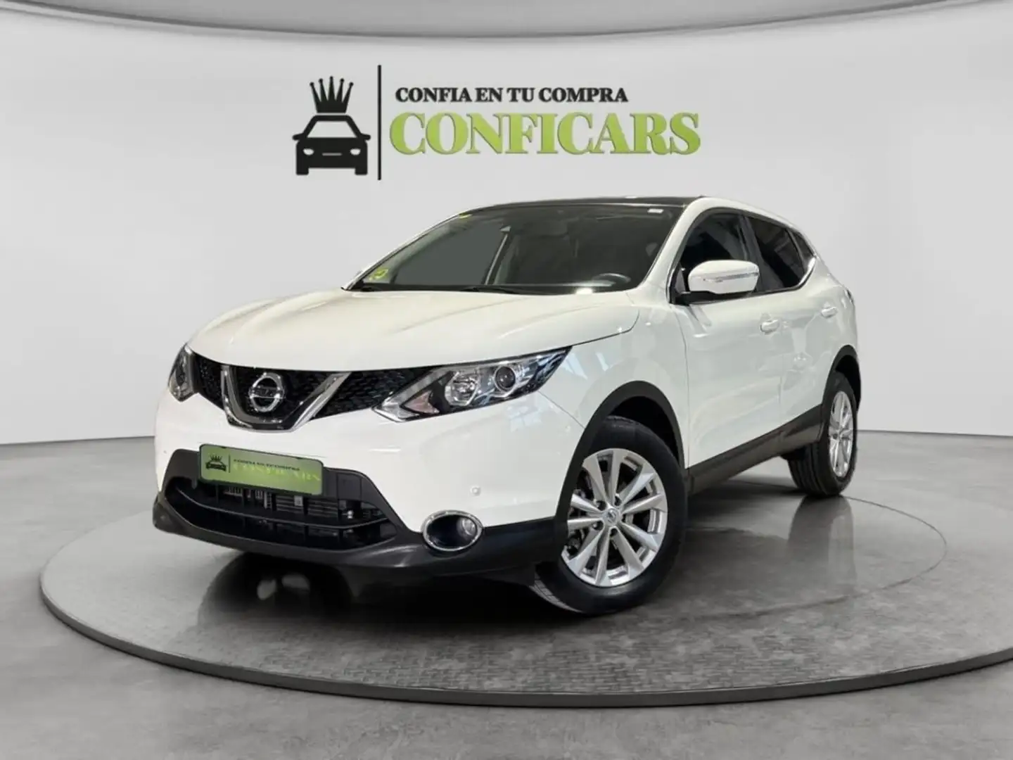 Nissan Qashqai 1.6dCi Acenta 4x2 Weiß - 1
