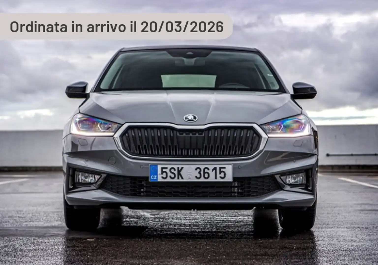 Skoda Fabia 1.0 MPI 80 CV Young Edition Argento - 1