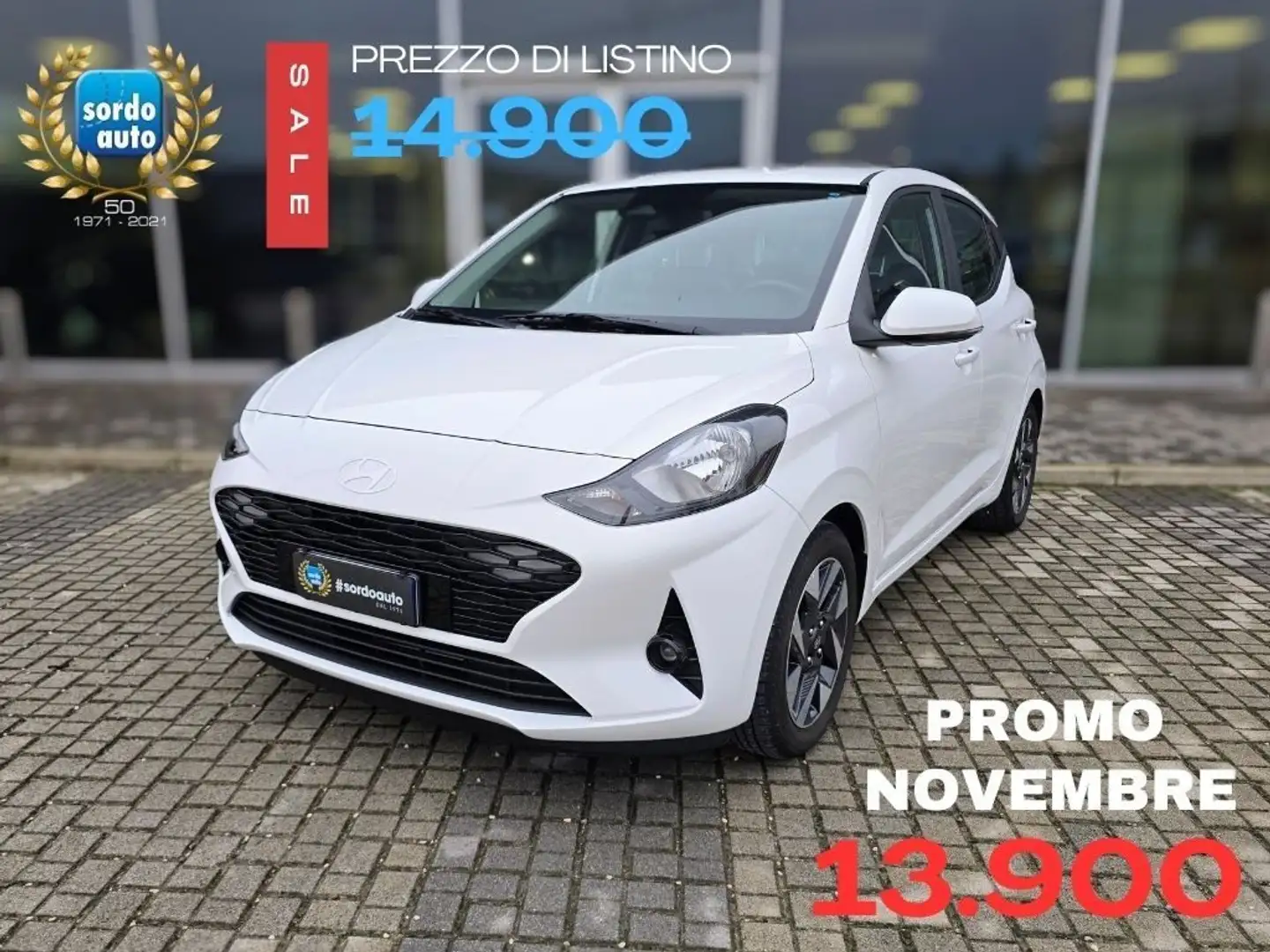 Hyundai i10 1.0 GPL Econext Connectline Bianco - 1