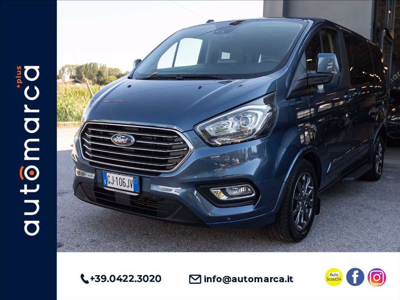 Ford Tourneo Custom 320 2.0 tdci 130cv Titanium L1H1 auto E6.2