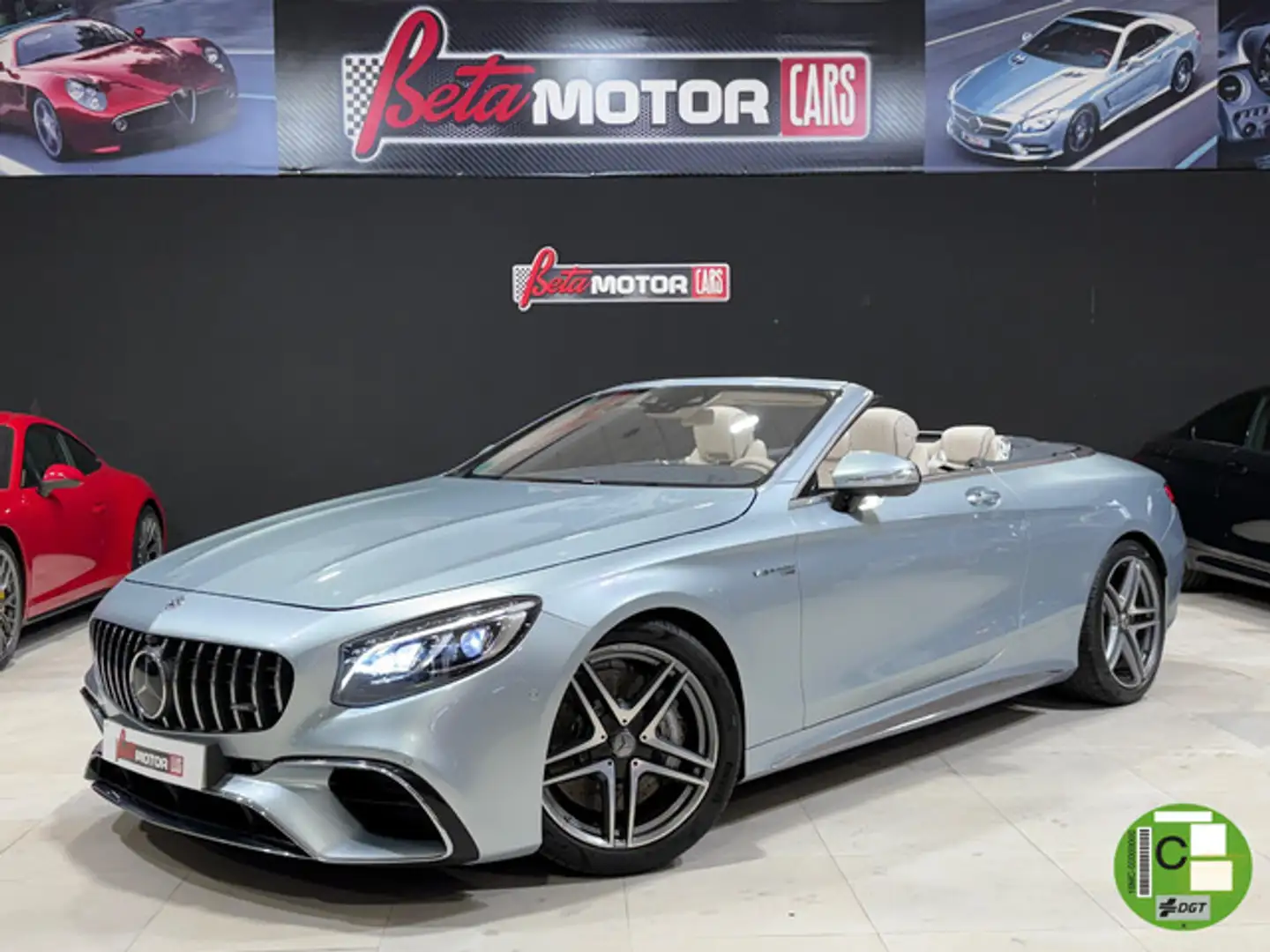 Mercedes-Benz S 63 AMG Cabrio 4Matic+ 9 SpeedShift MCT Azul - 2