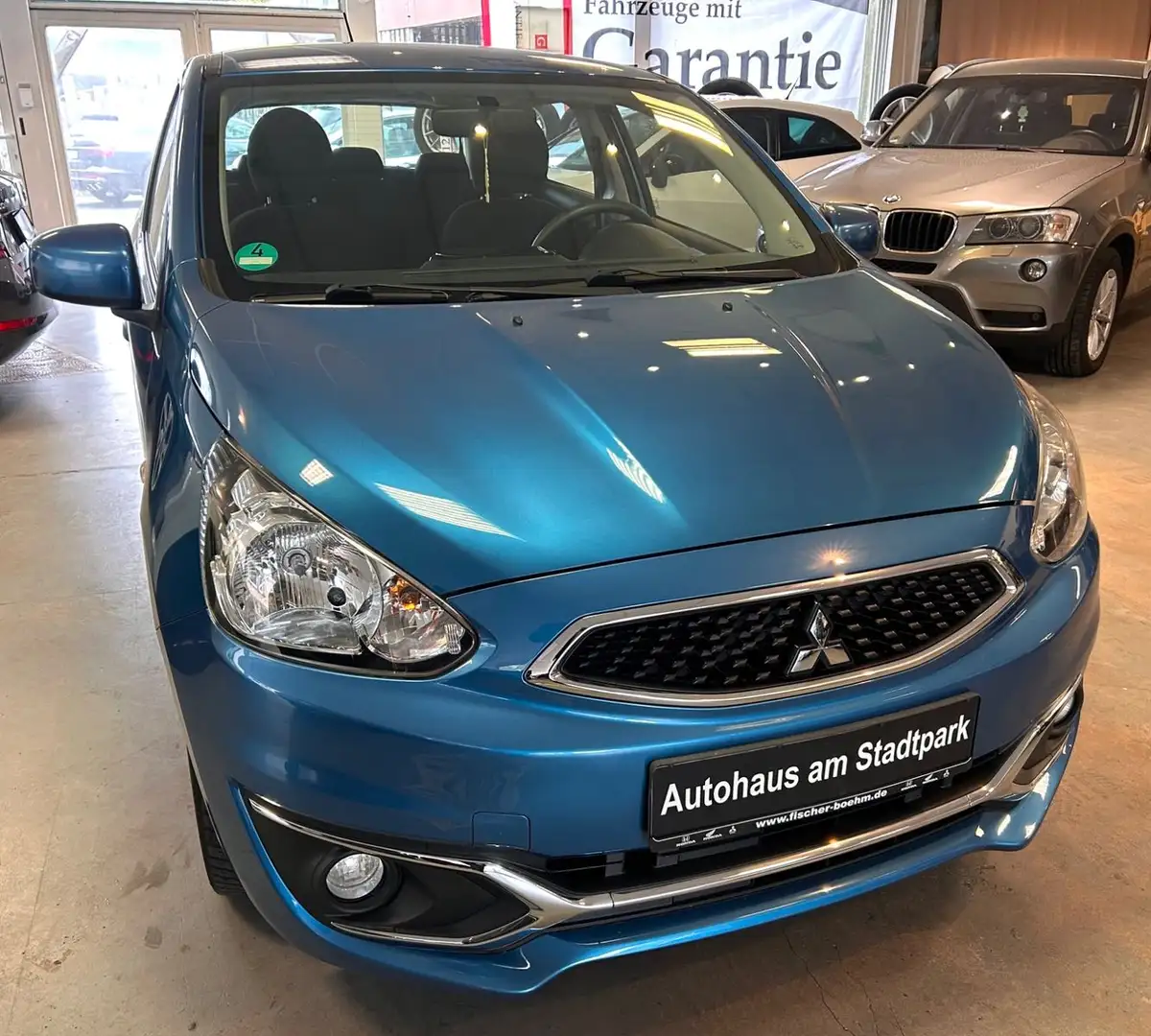 Mitsubishi Space Star Intro Edition-Navi-Klima-Garantie-1.H Blau - 2