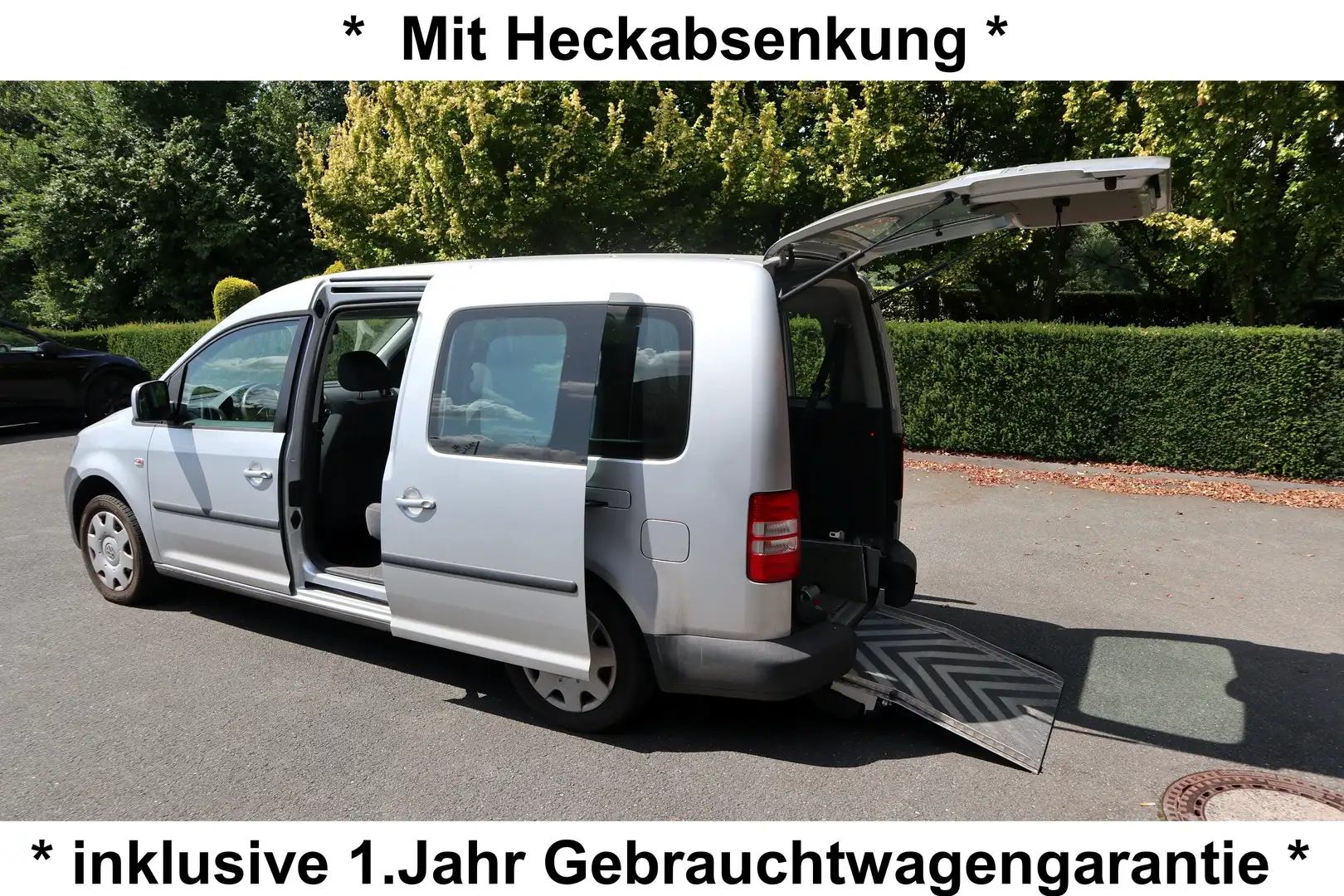 Volkswagen Caddy Maxi Trendline 1,6 TDI*rollstuhlgerecht*Garantie* Gris - 1