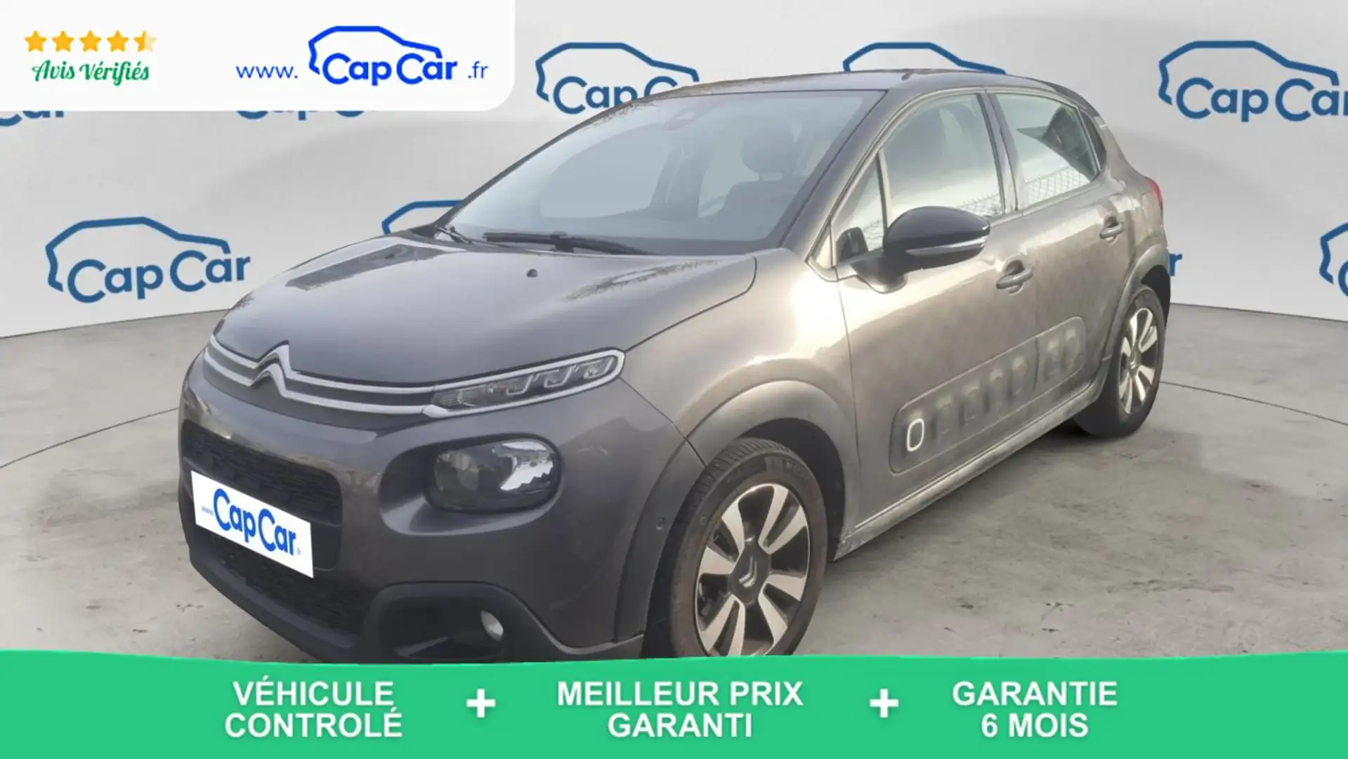 Citroen C3 III 1.2 PureTech 110 EAT6 Shine - Automatique Entretien constructeur - 1