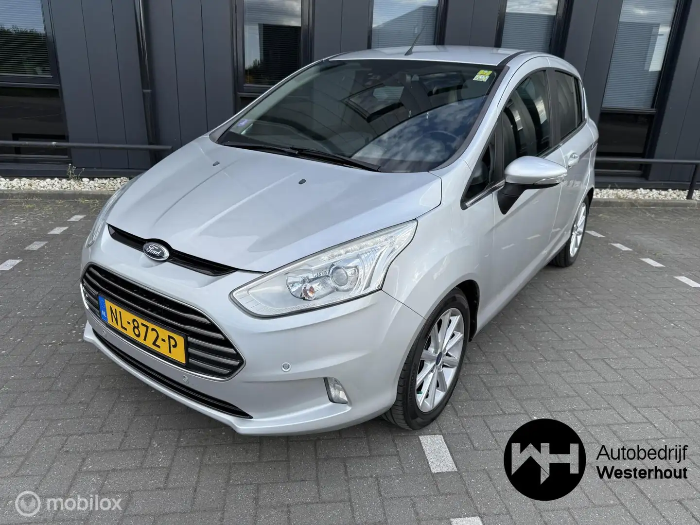 Ford B-Max 1.0 EcoBoost Titanium Navi, Verwarmde voorstoelen, Grijs - 2