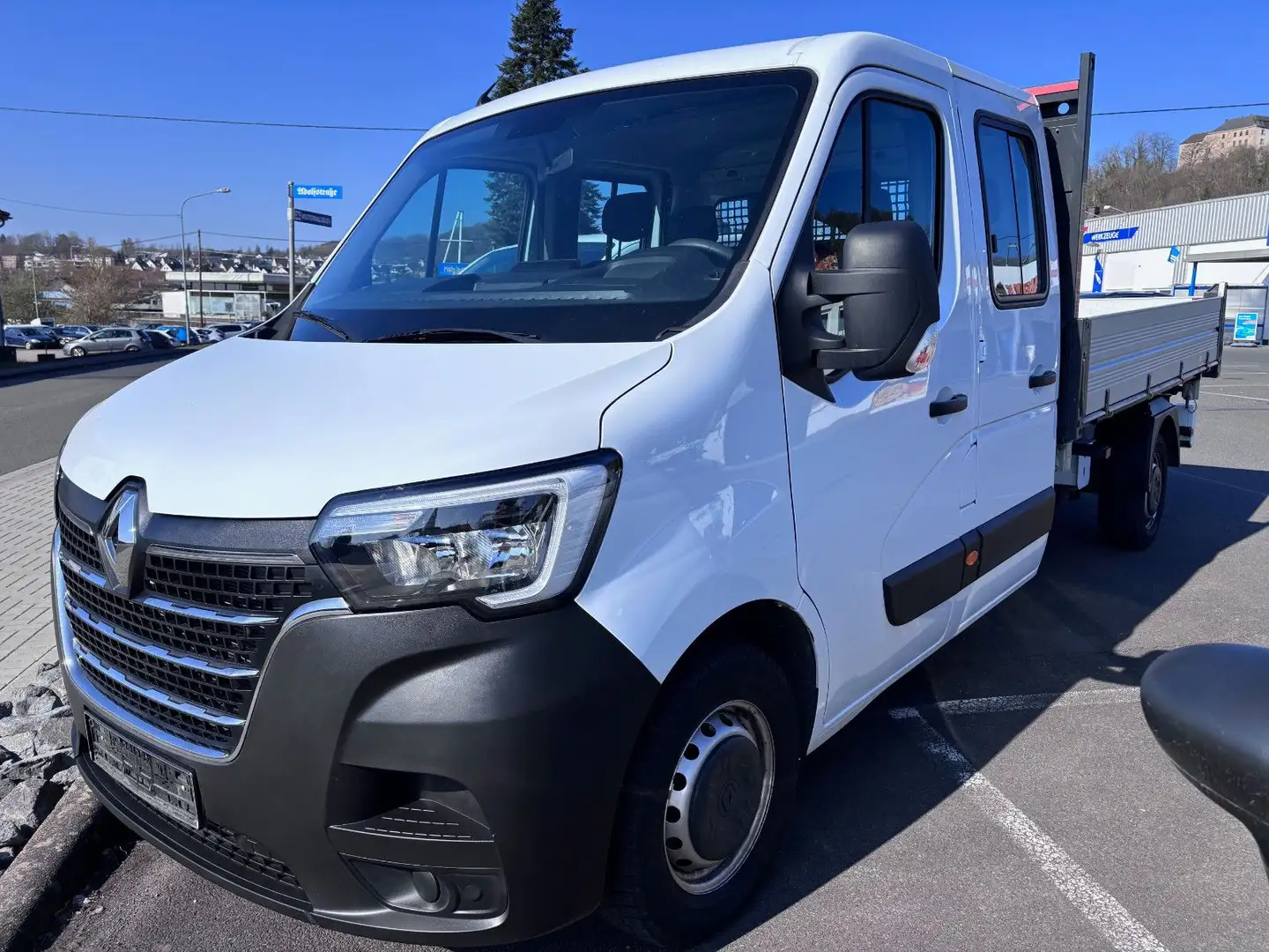Renault Master III DoKa 3 Seiten Kipper 3,5t Blanc - 1