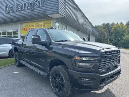 Black 2026 RAM 2500 Big Horn Crew Cab 4WD Pickup Truck Four-Wheel Drive 8-Speed Automatic