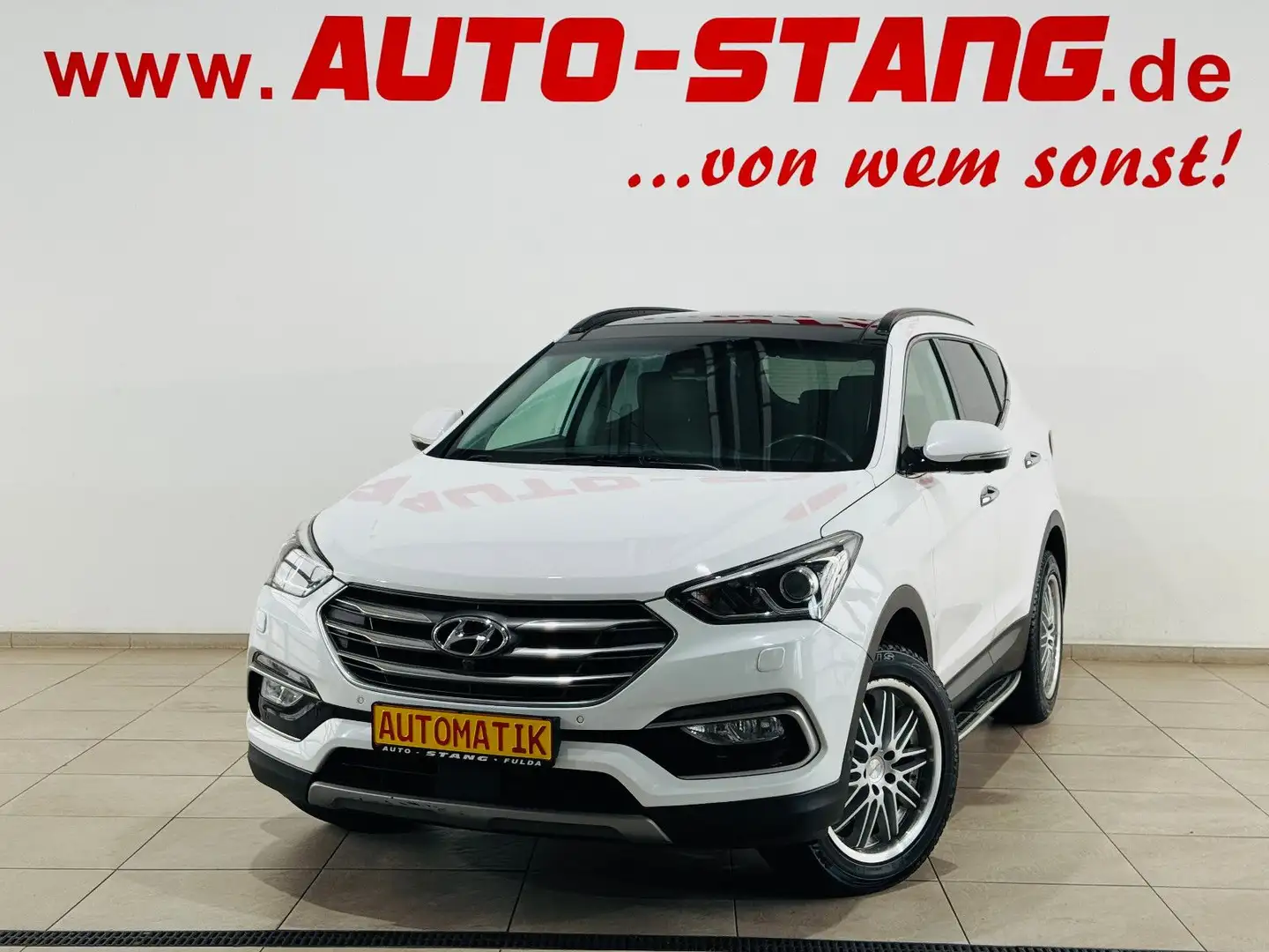 Hyundai SANTA FE blue 25 Jahre*1.HAND+TOP AUSSTATTUNG* Bianco - 2