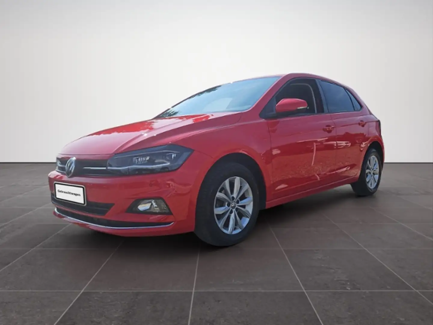 Volkswagen Polo 1.0 TSI Highline Standheizung LED Navi Rot - 2