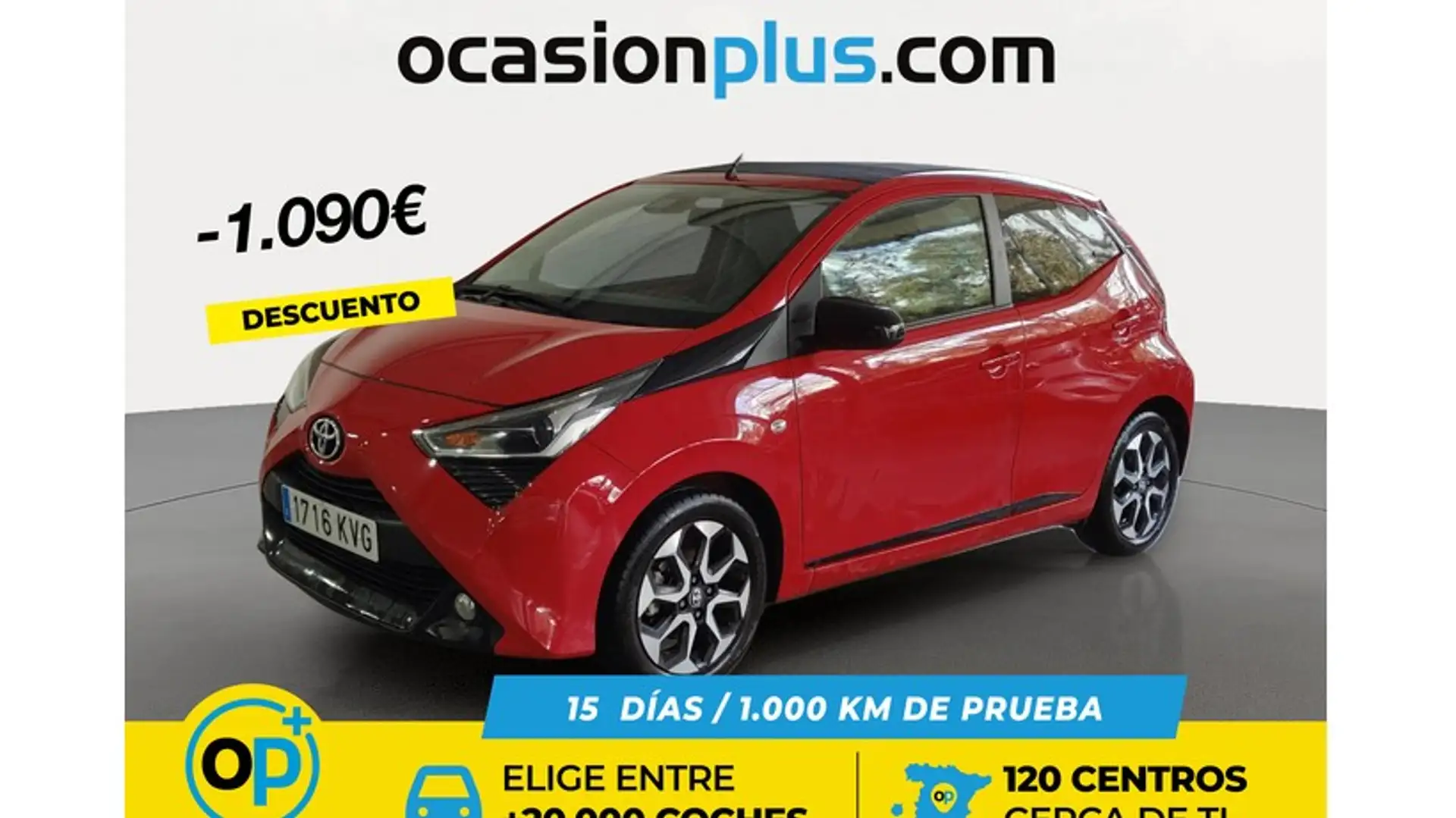 Toyota Aygo 70 x-cite Rouge - 1