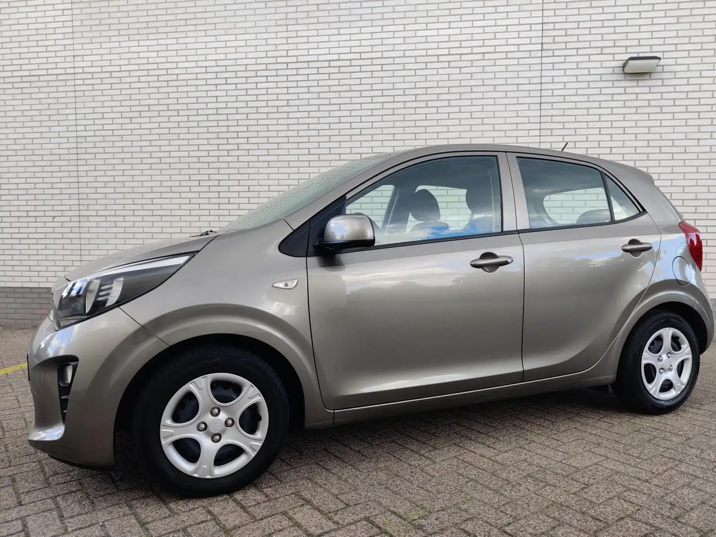 Kia Picanto 1.0 CVVT EconomyPlusLine / Airco / Eerste eigenaar Gris - 2