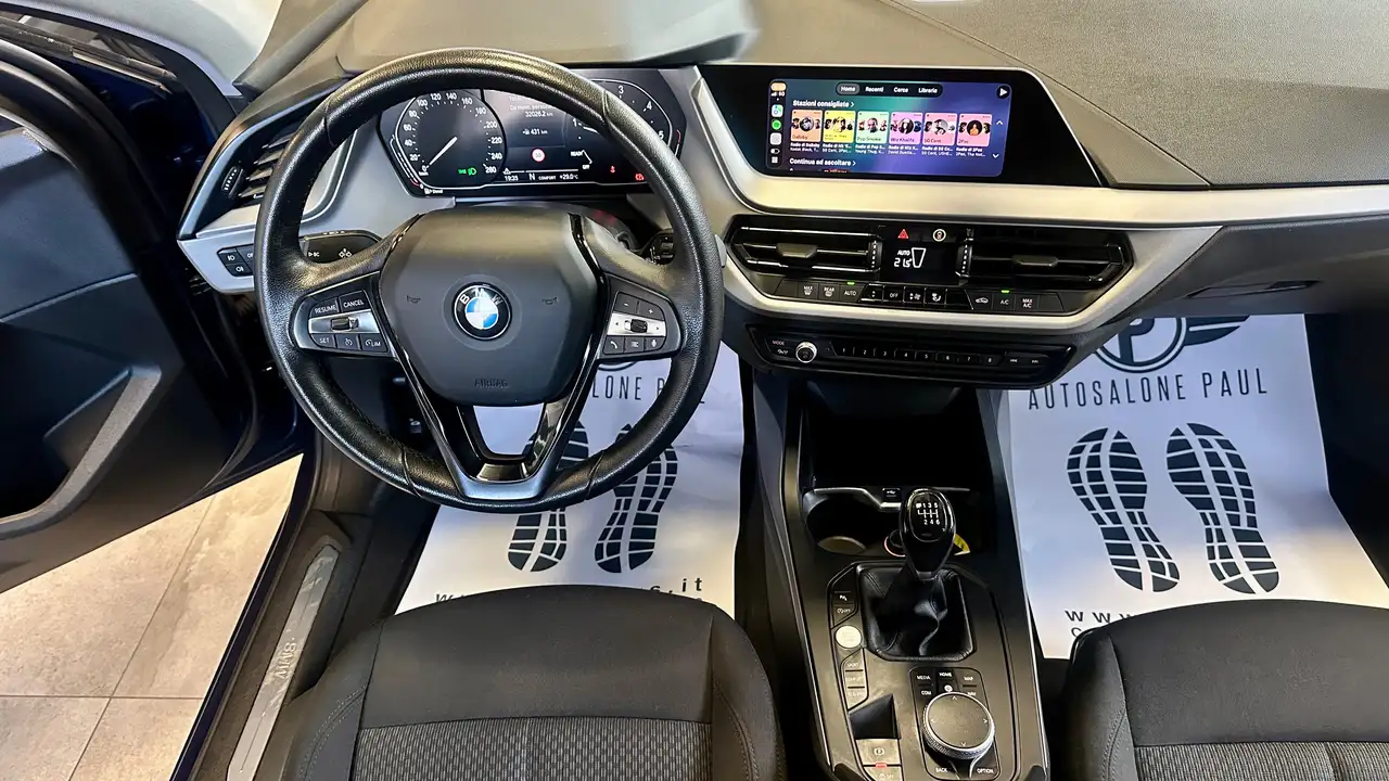 BMW 116 F40 116d 116CV Advantage Neopatentato Finanziabile Unico Proprietario, миниатюра 12