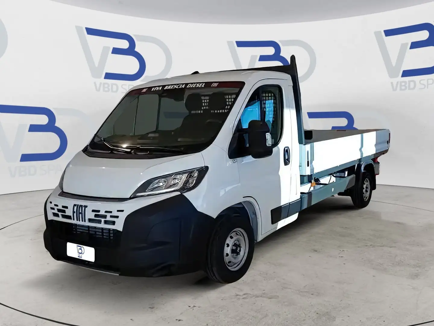 Fiat Ducato Fiat Ducato cab. sing. 35Q LH1 140CV cassone fiss Bianco - 1